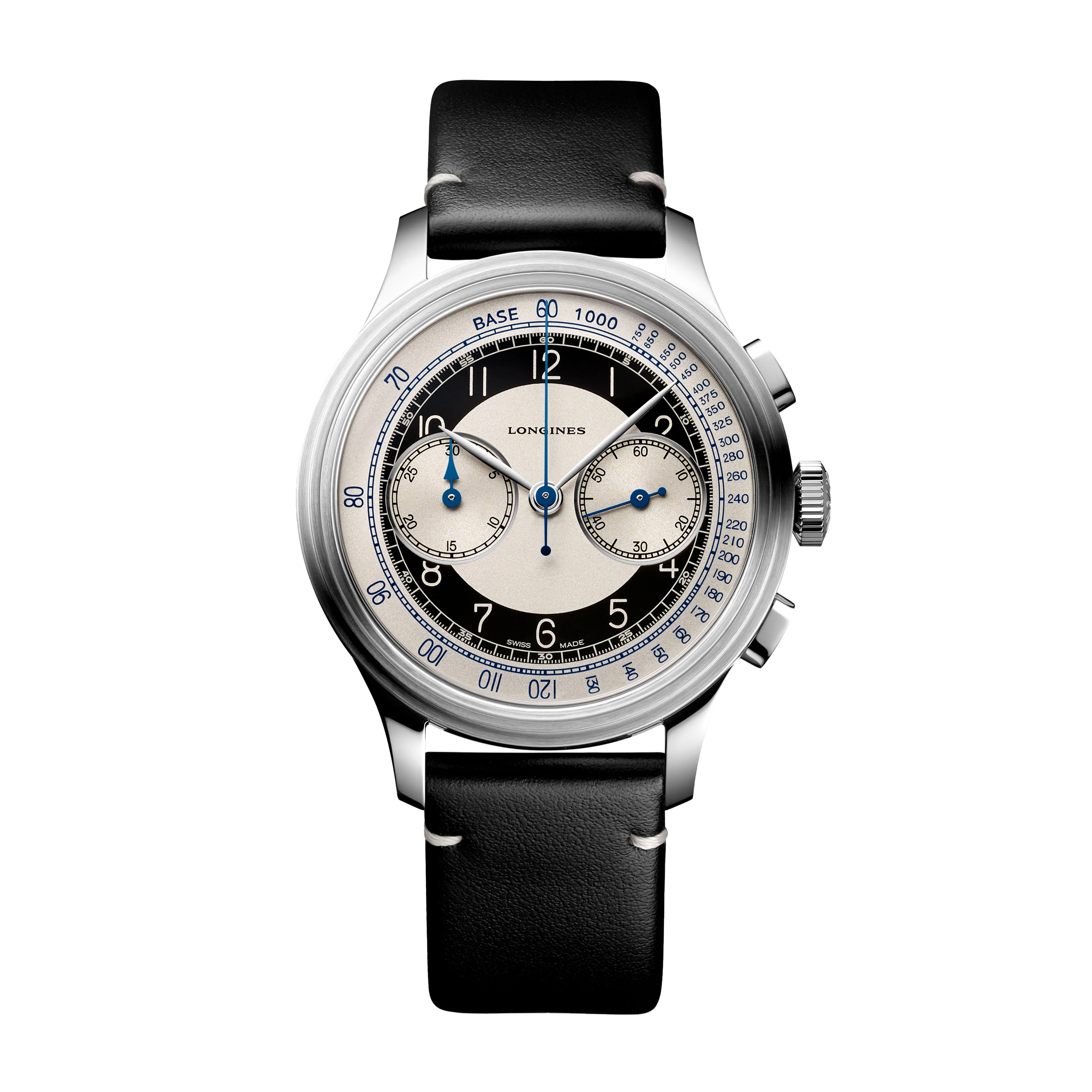 Longines Tuxedo Watch, 40mm Silver Dial, L2.830.4.93.0