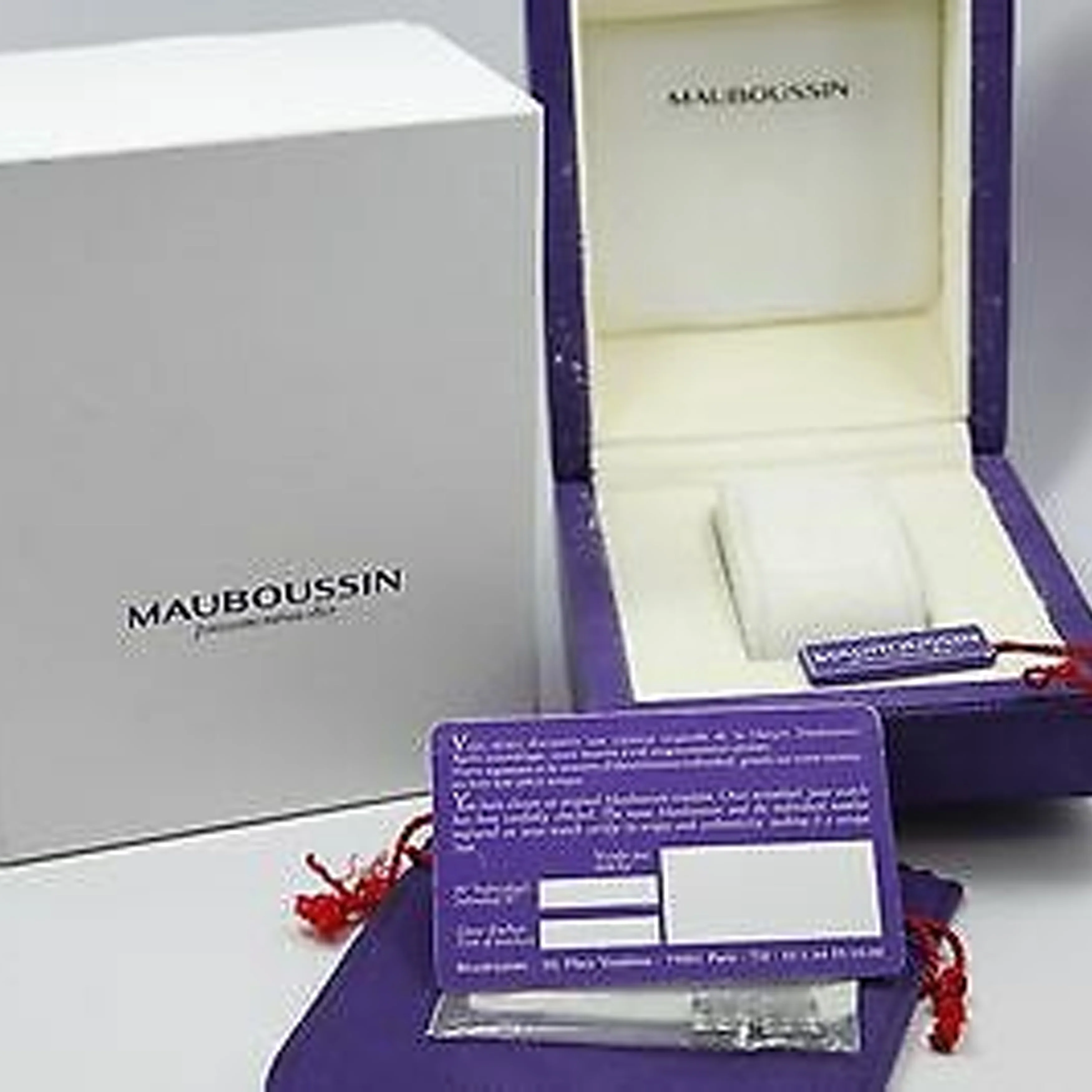 Mauboussin Rails White Dial Stainless Steel Quartz 13.5mm  R68601 - Image 6