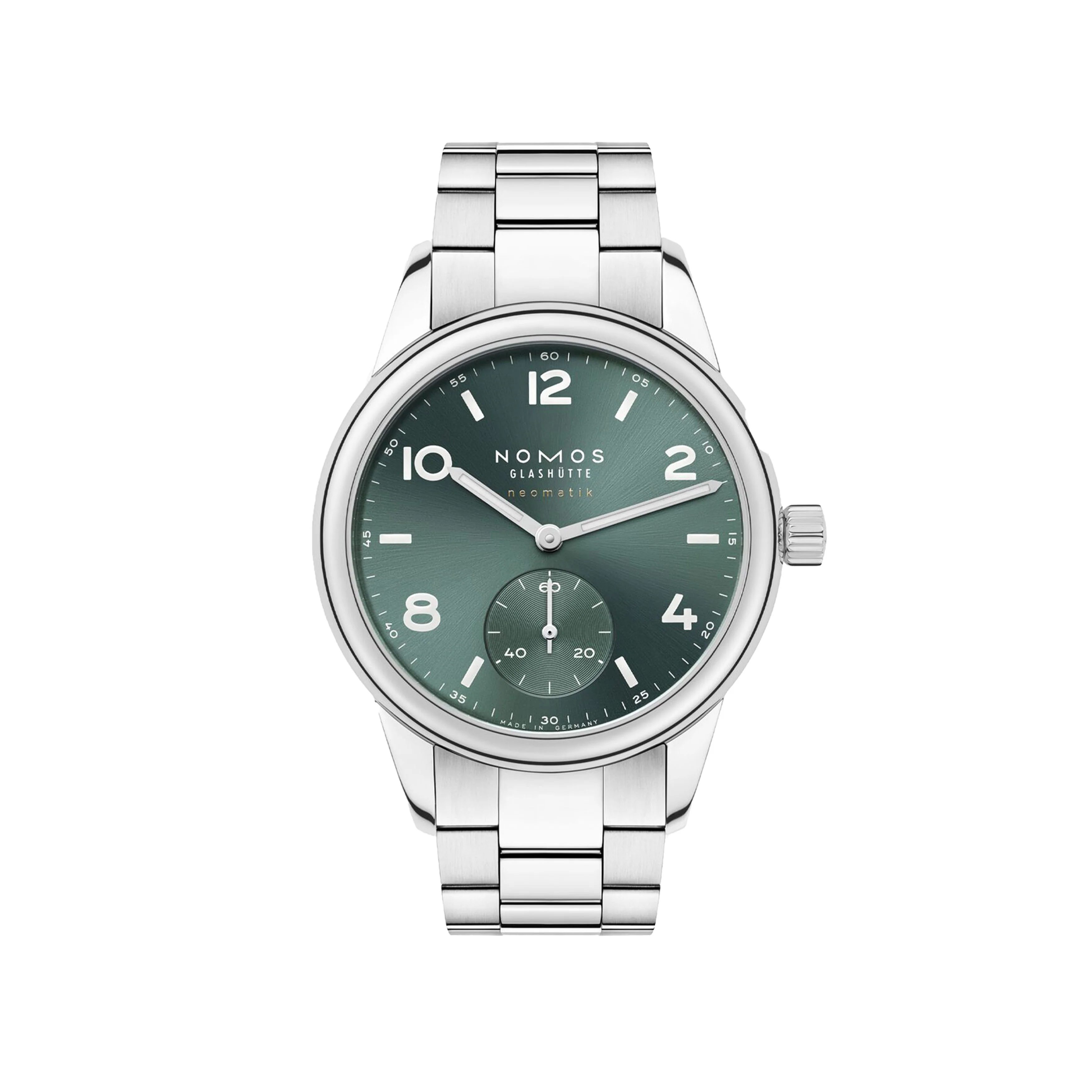 NOMOS Glashutte Sport Neomatik Watch, 37mm Green Dial, 746