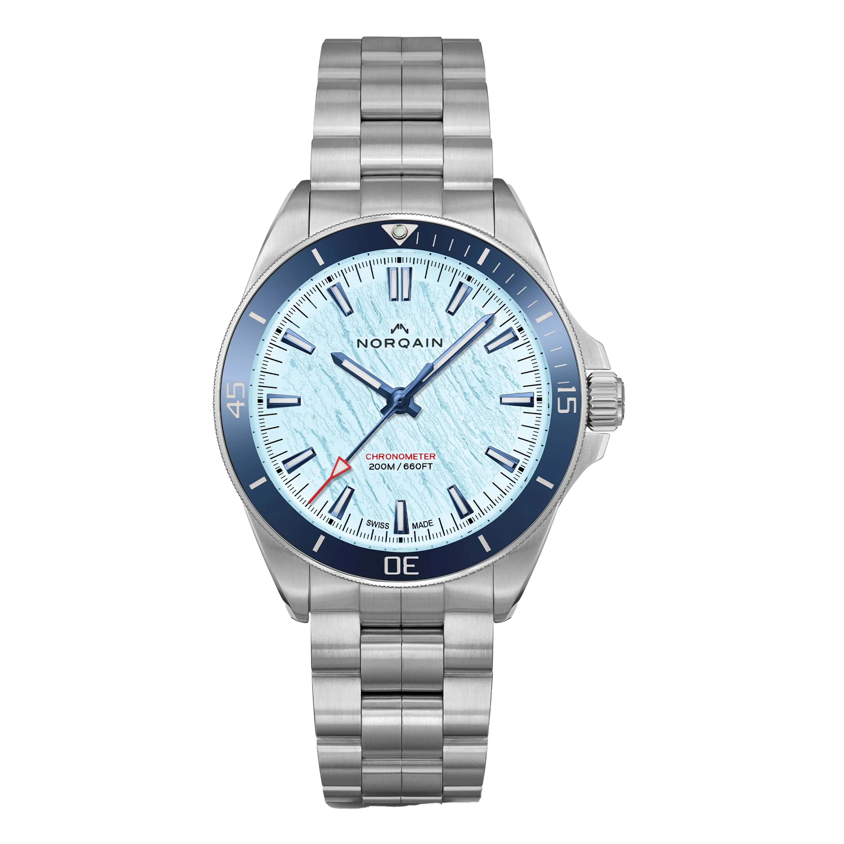 Norqain Adventure Neverest Glacier Limited Edition Watch, 40mm Blue Dial, N1001.21S05.A01.S01