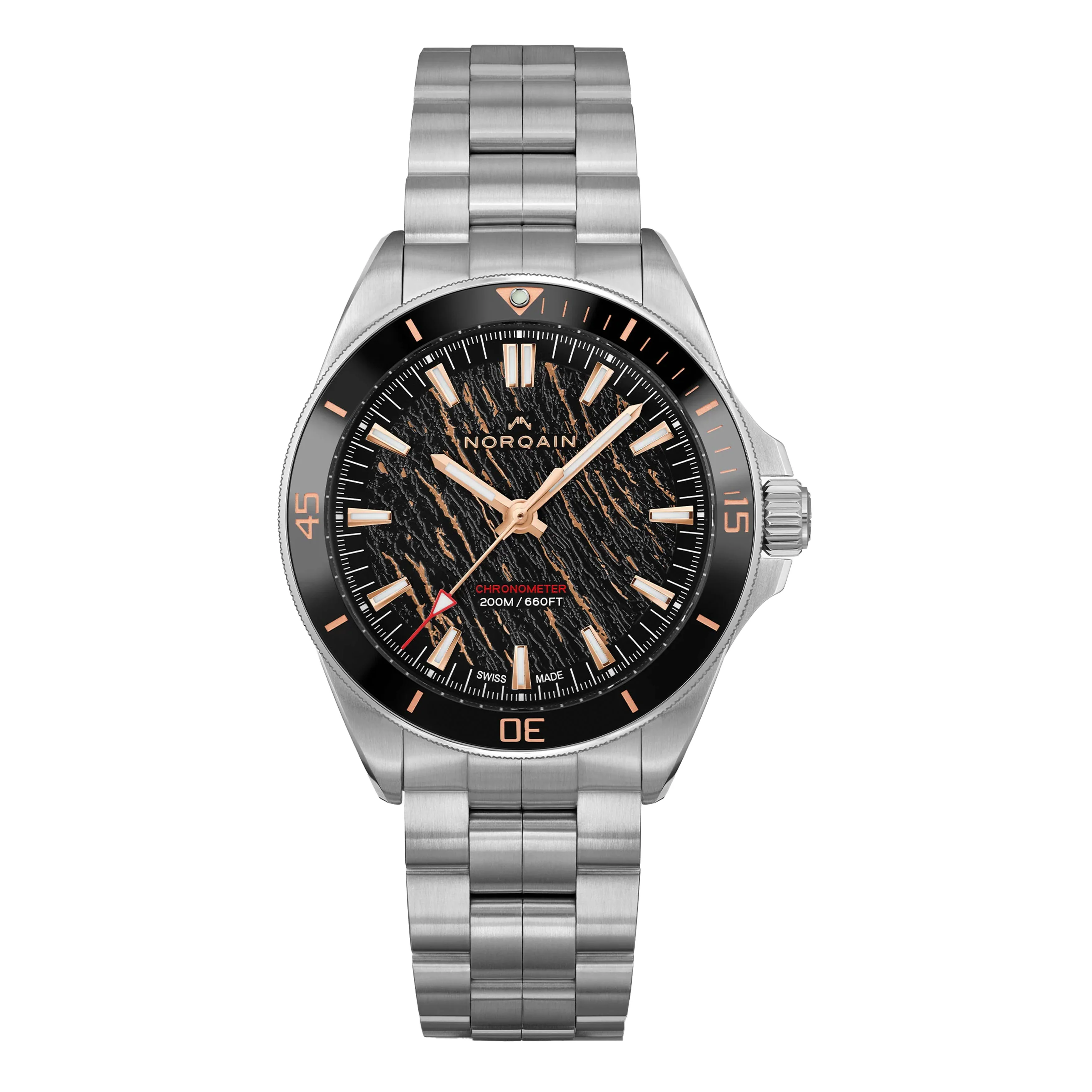 Norqain Adventure Neverest Glacier Watch, 40mm Black Dial, N1001.21S02.B01.S02