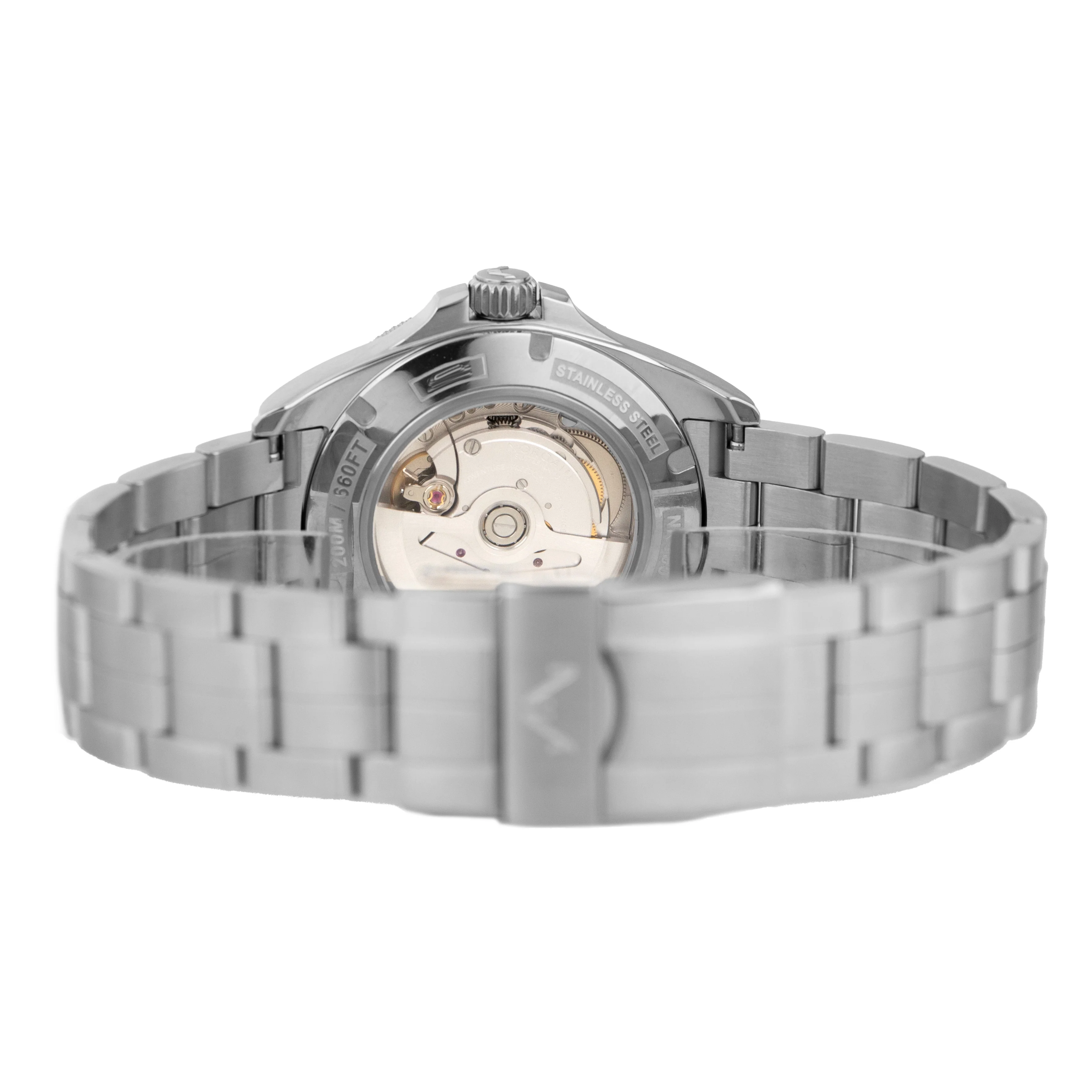 Norqain Adventure Neverest Stainless Steel Green Dial 40mm NN1001SC1CA/EB101/150S Full Set - Image 5
