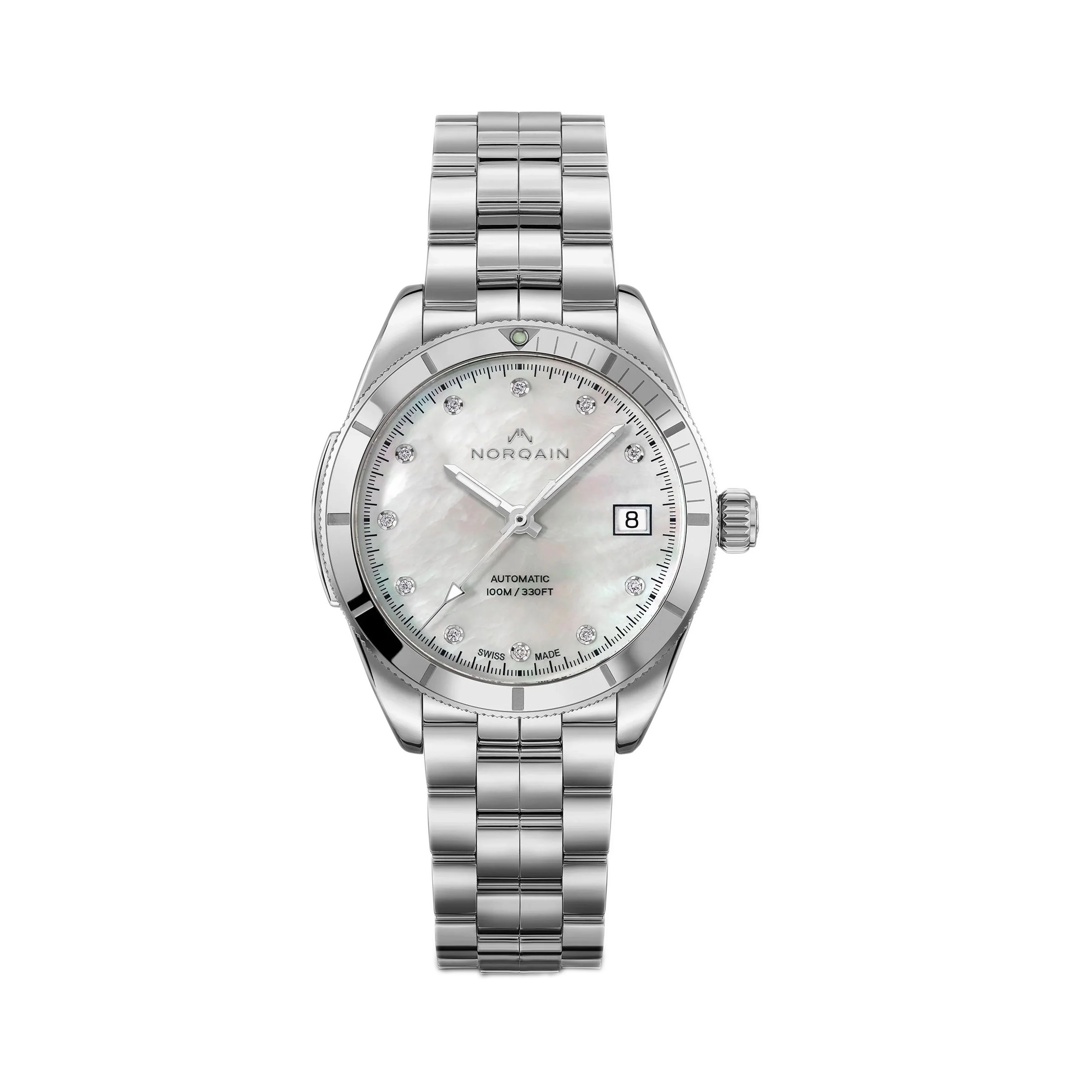 Norqain Adventure Sport Watch, 37mm Mother of Pearl Dial, N1800.08S14.W01.S02