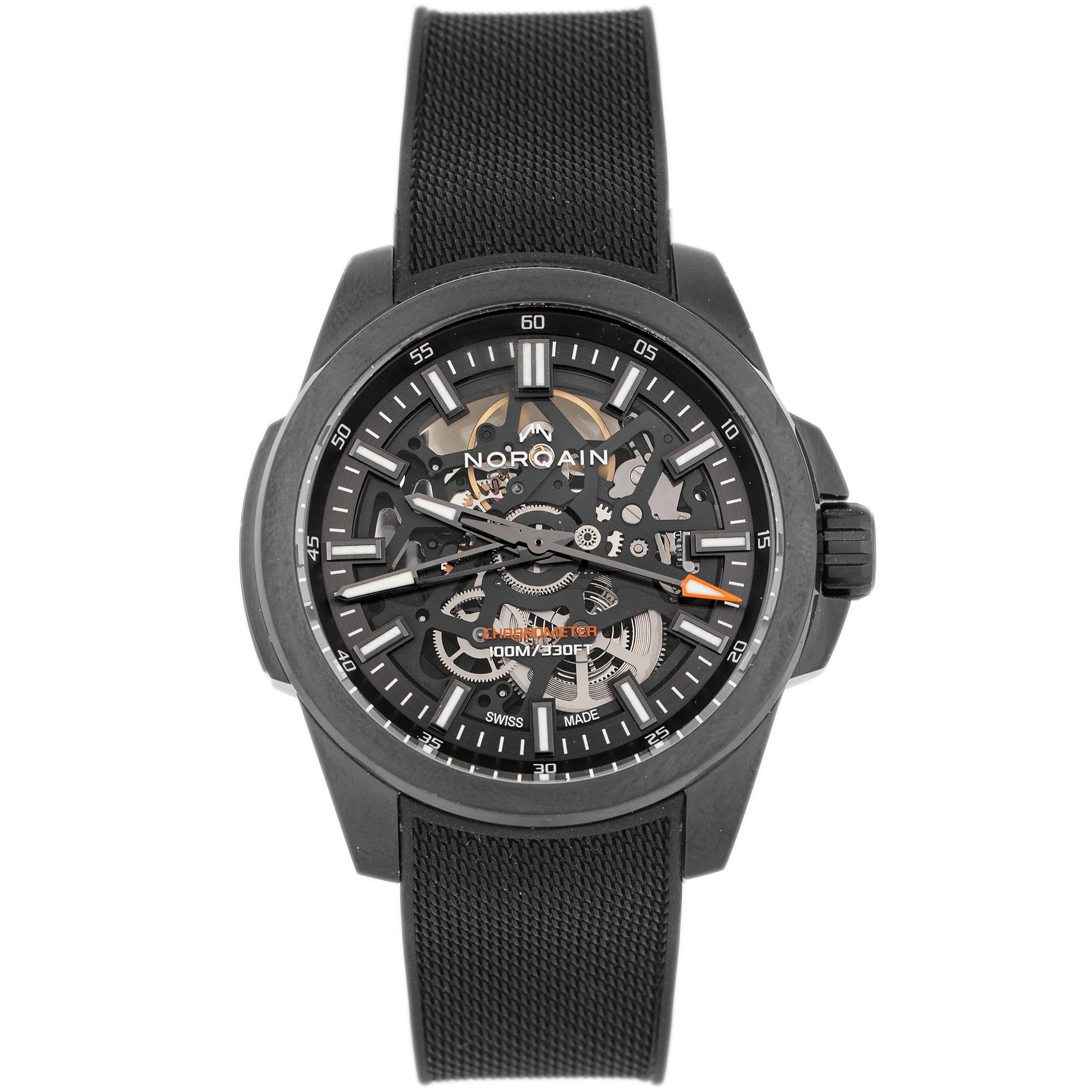Norqain Independence Skeleton Stainless Steel 40mm N3008.07B01.G01 Full Set