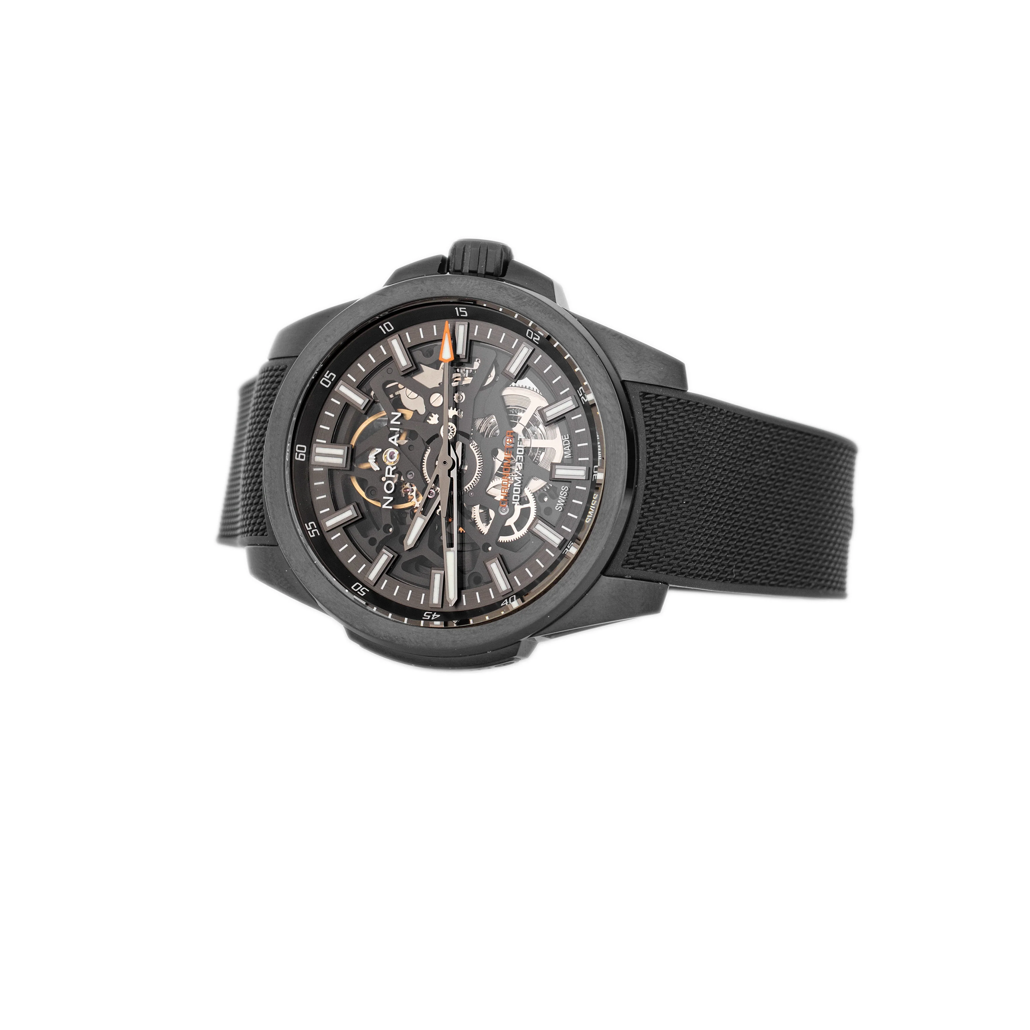 Norqain Independence Skeleton Stainless Steel 40mm N3008.07B01.G01 Full Set - Image 3
