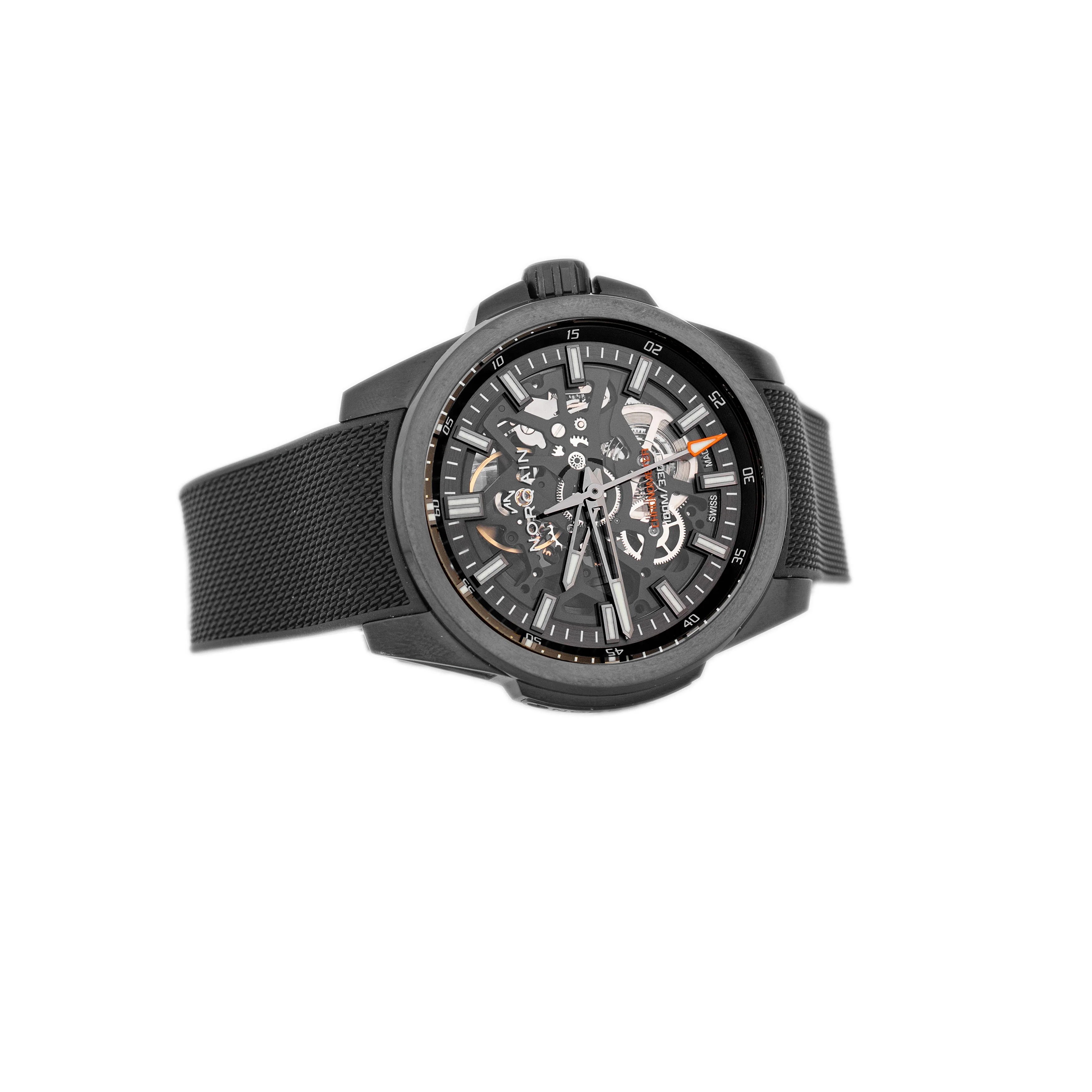 Norqain Independence Skeleton Stainless Steel 40mm N3008.07B01.G01 Full Set - Image 4