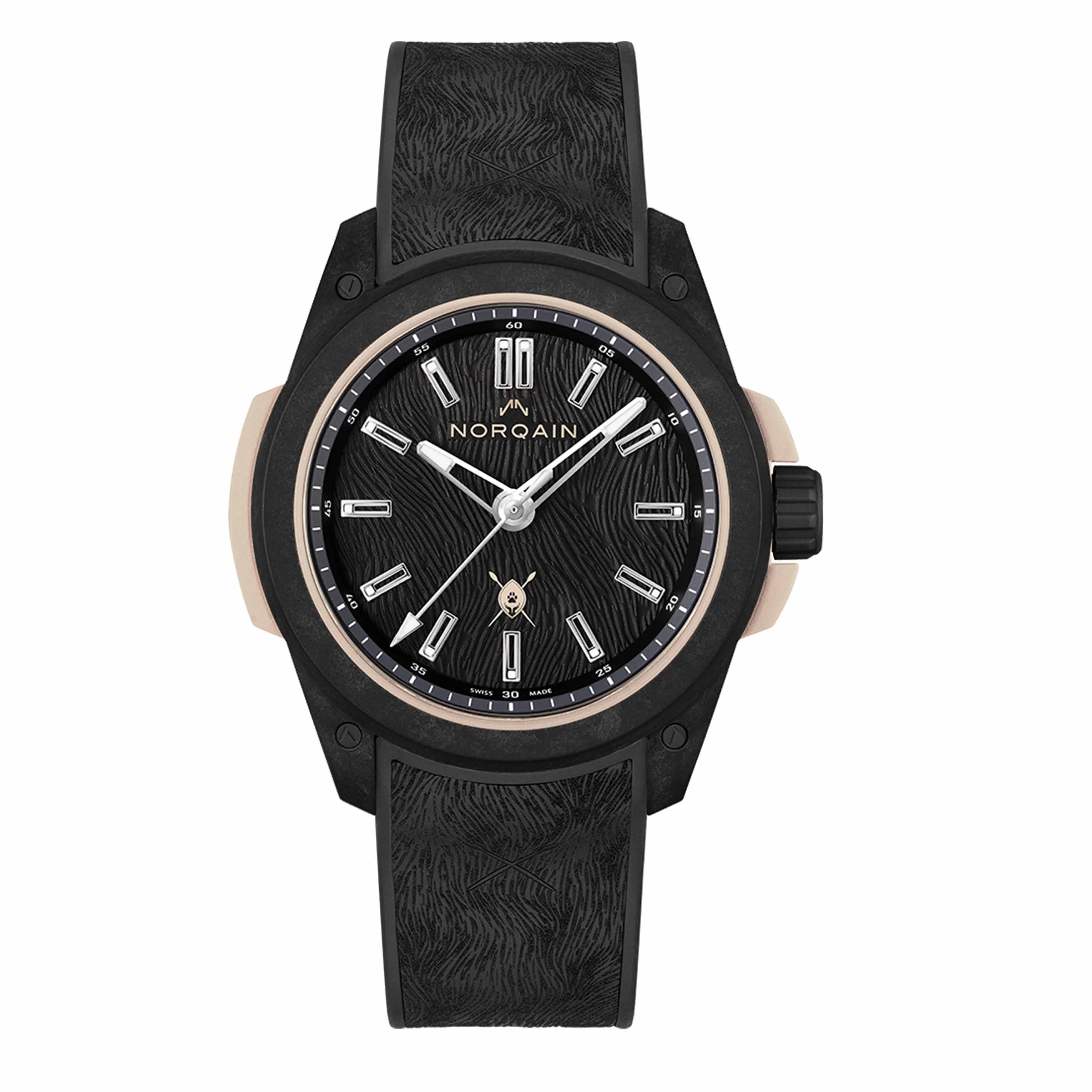 Norqain Independence Wild ONE Hakuna Mipaka Watch, 42mm Black Dial, N3000.21Q41.B01.R01