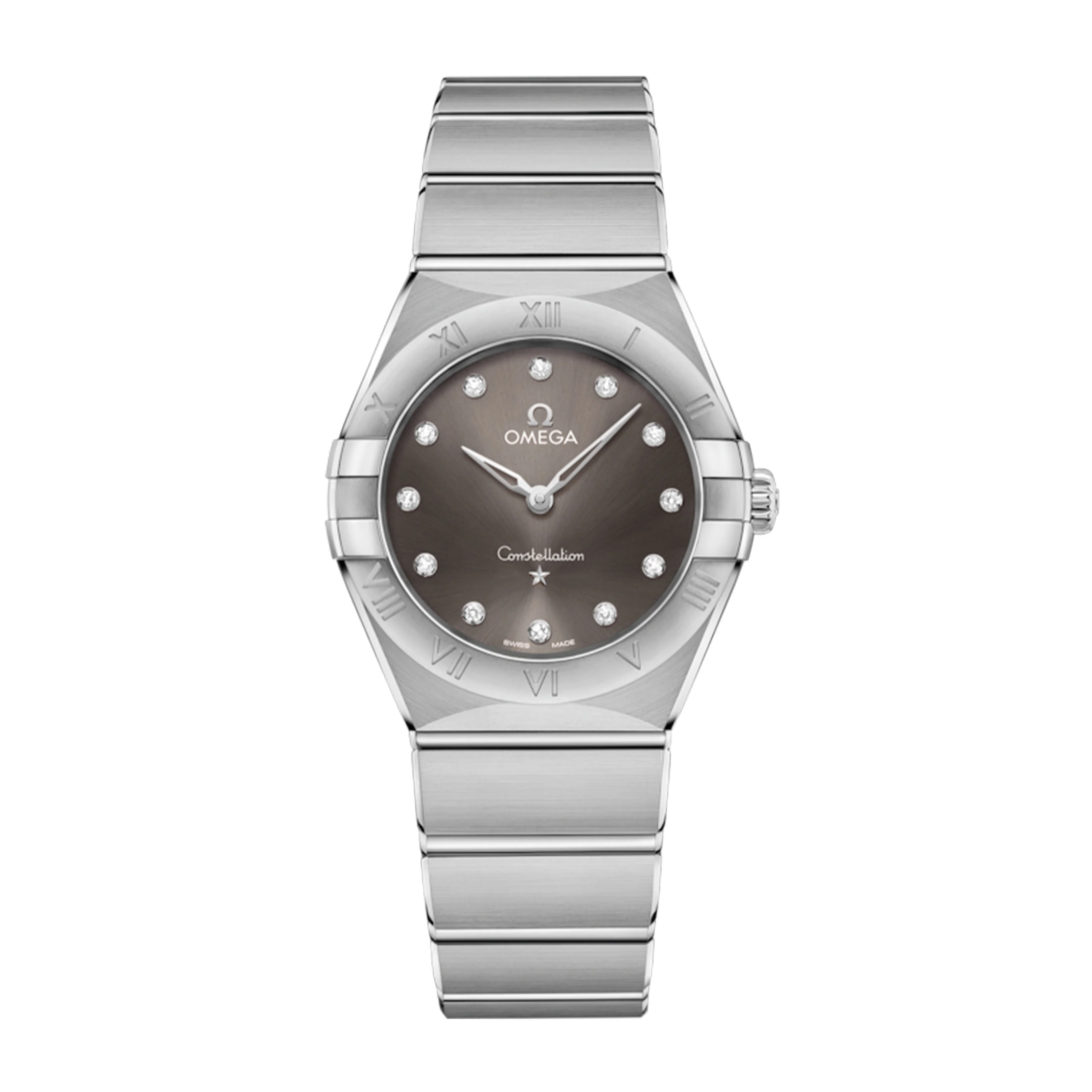 Omega Constellation Watch, 28mm Gray Dial, 131.10.28.60.56.001