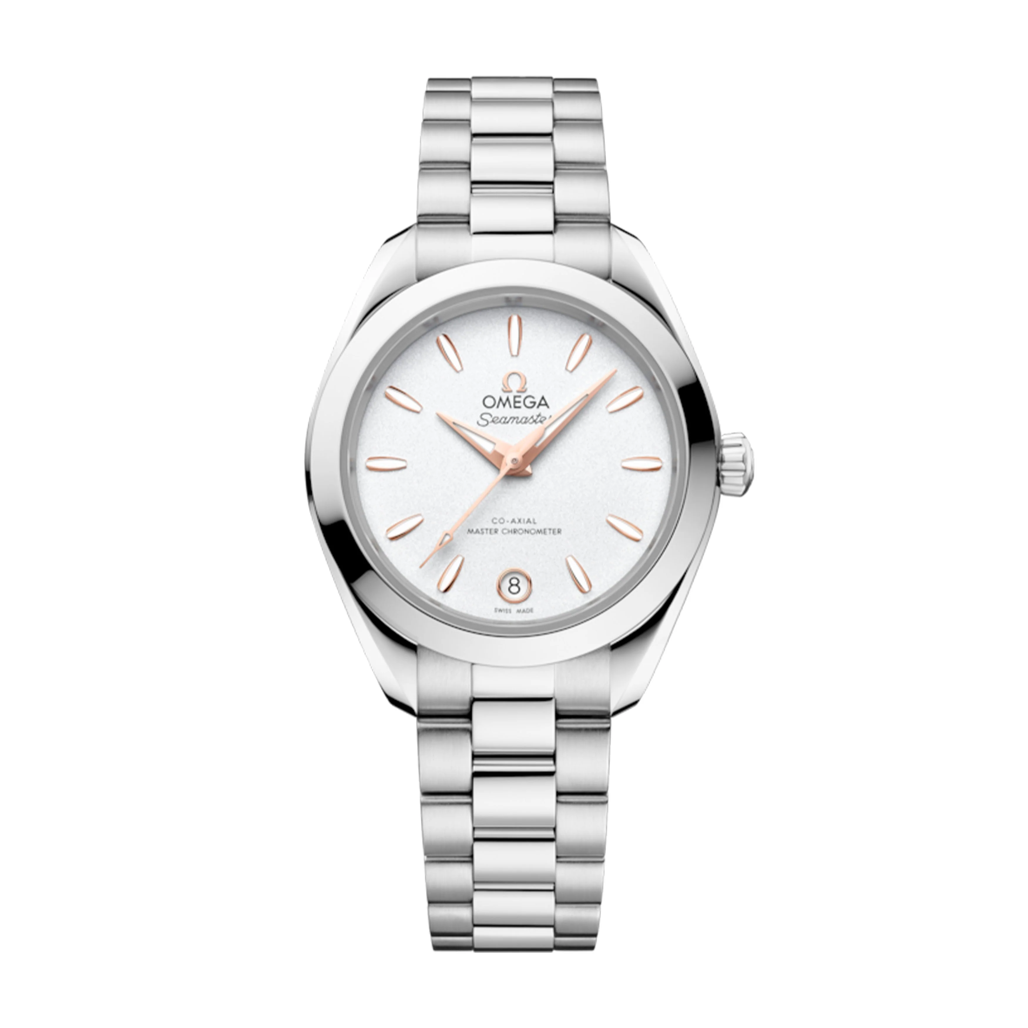 Omega Seamaster Aqua Terra 150M Watch, 30mm Silver Dial, 220.10.30.20.02.001