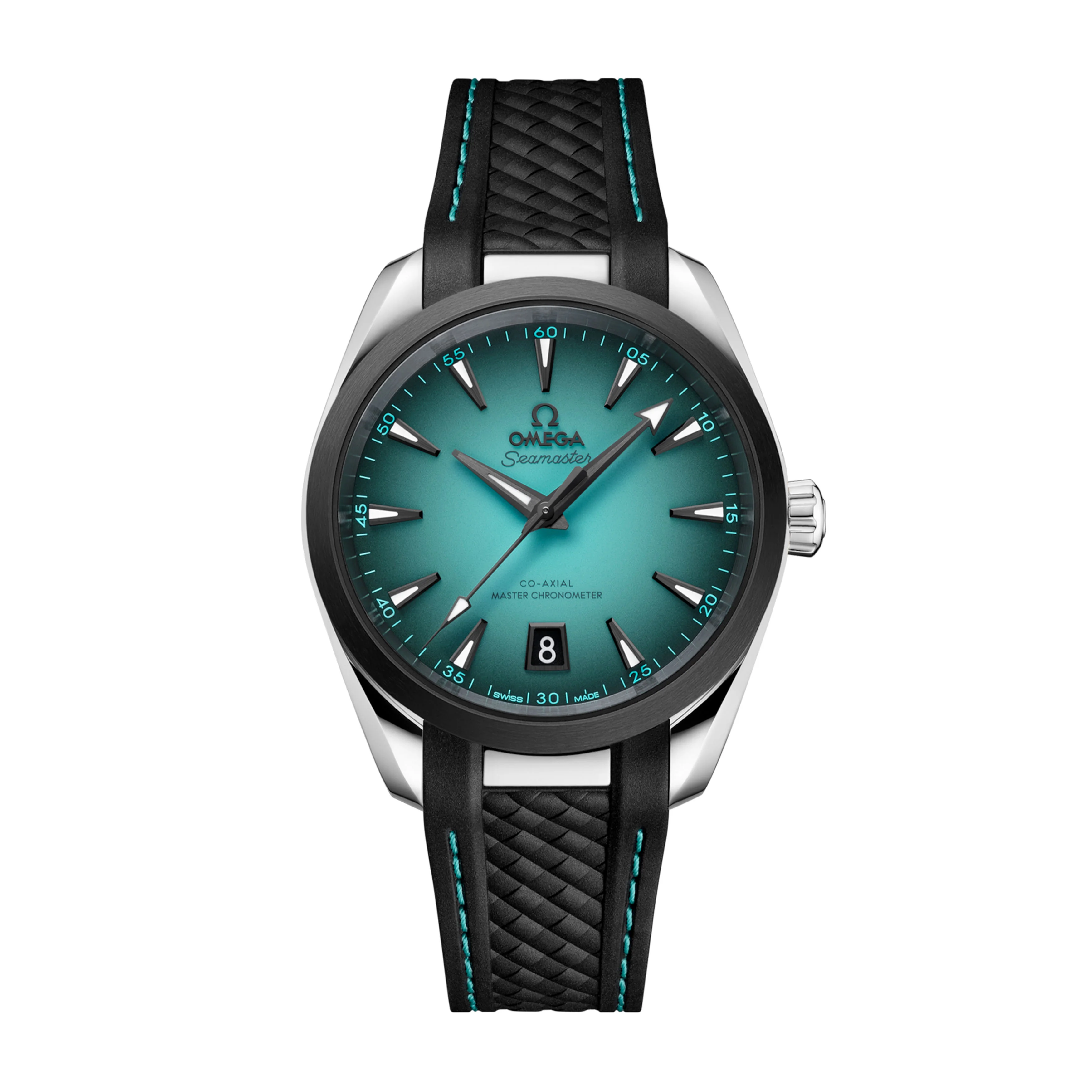Omega Seamaster Aqua Terra 150m Watch, 38mm turquoise Dial, 220.32.38.20.03.001