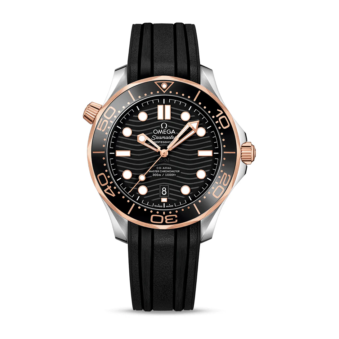 Omega Seamaster Diver 300M Watch, 42mm Black Dial, 210.22.42.20.01.002