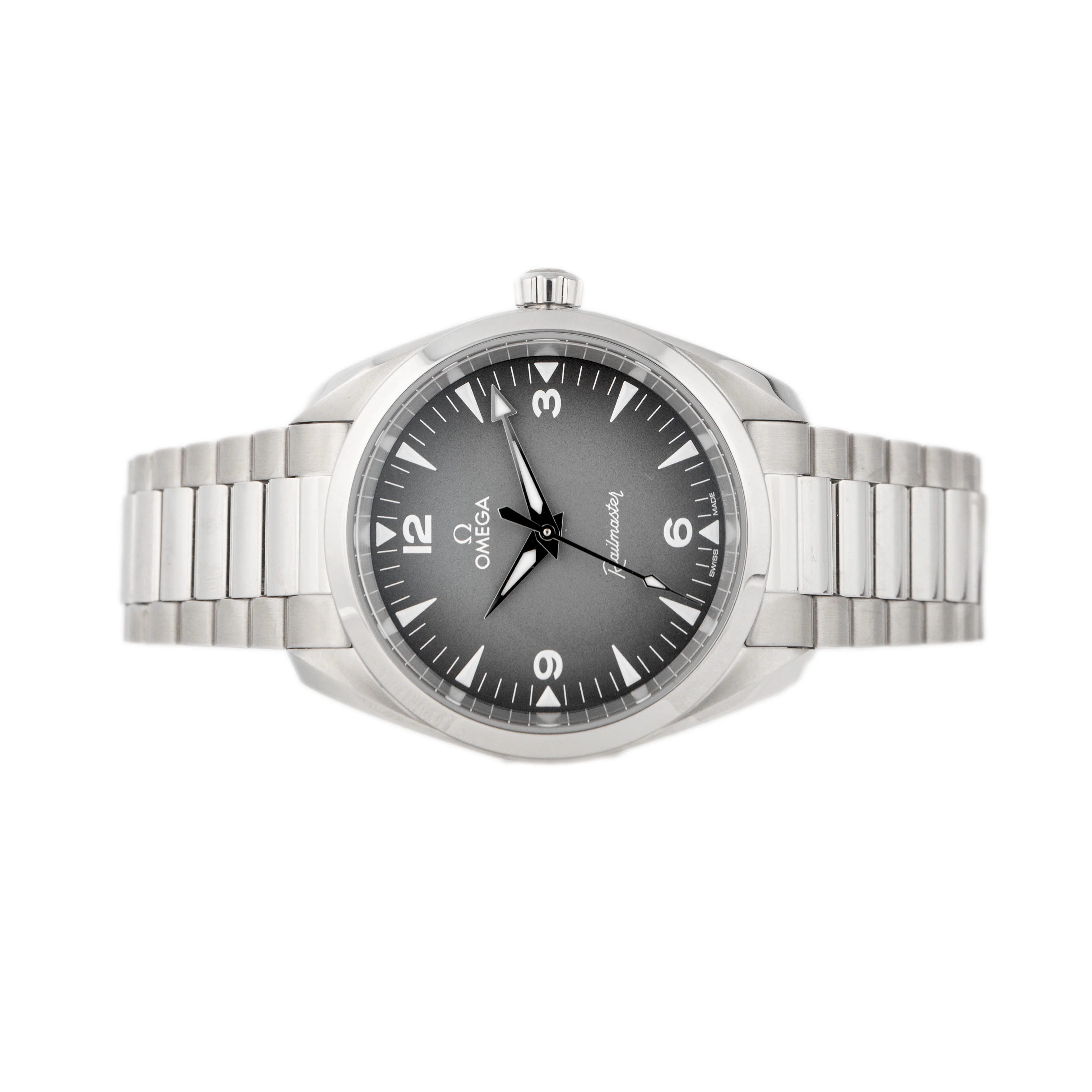 Omega Seamaster Railmaster Stainless Steel Gray Dial 38mm 235.10.38.20.06.001 Full Set - Image 2