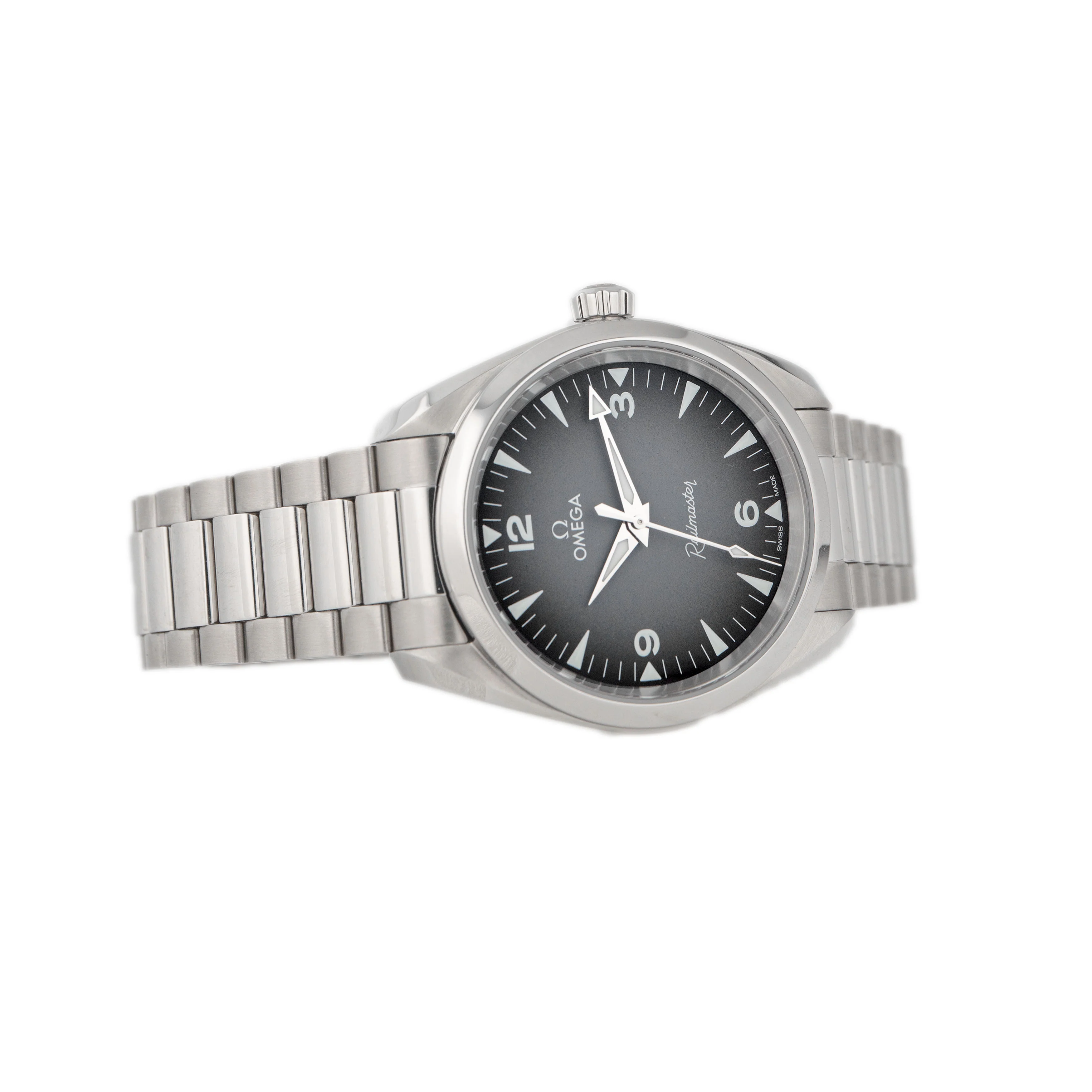 Omega Seamaster Railmaster Stainless Steel Gray Dial 38mm 235.10.38.20.06.001 Full Set - Image 4