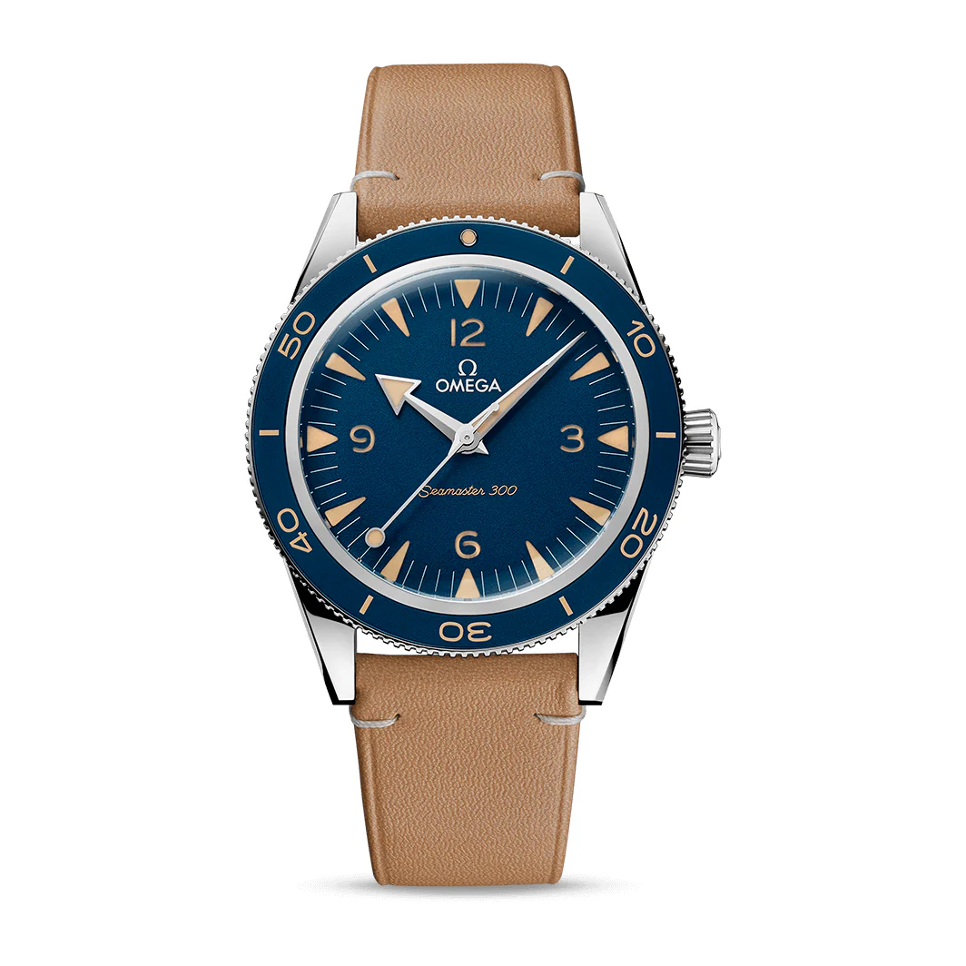 Omega Seamaster Seamaster 300 Watch, 41mm Blue Dial, 234.32.41.21.03.001
