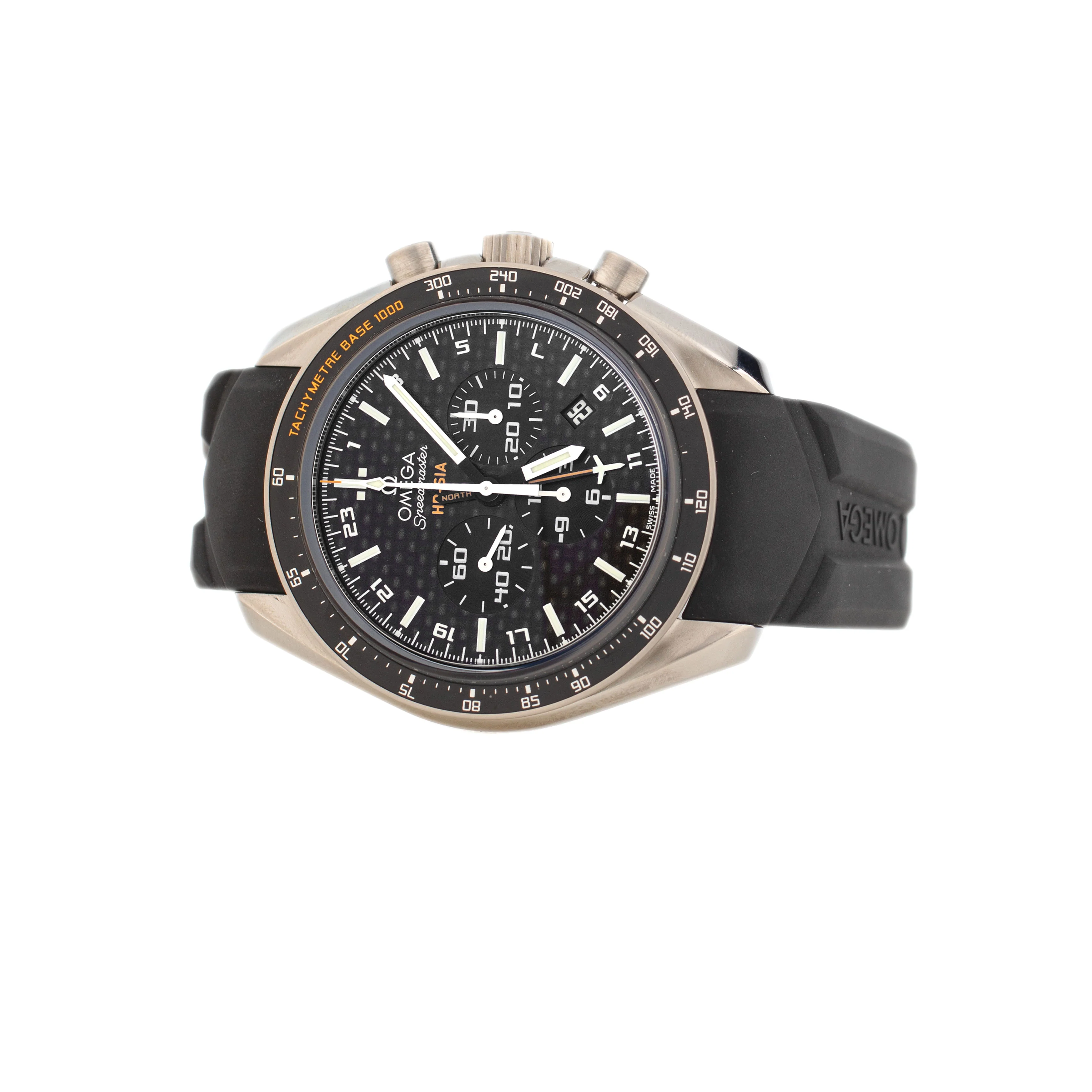 Omega Speedmaster Anniversary Series GMT Solar Impulse Titanium Black Dial 44.25mm 321.92.44.52.01.001 Full Set - Image 3