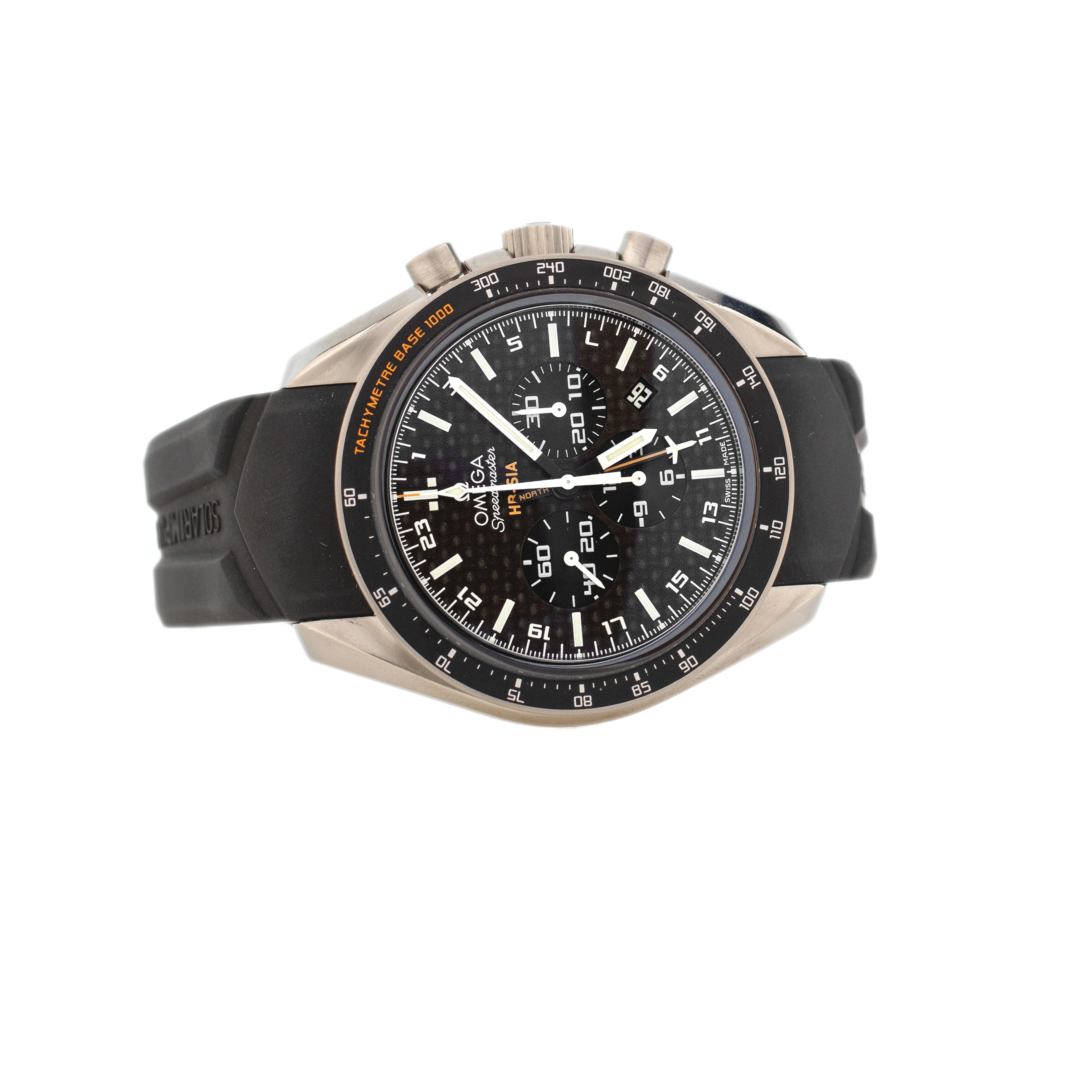 Omega Speedmaster Anniversary Series GMT Solar Impulse Titanium Black Dial 44.25mm 321.92.44.52.01.001 Full Set - Image 4
