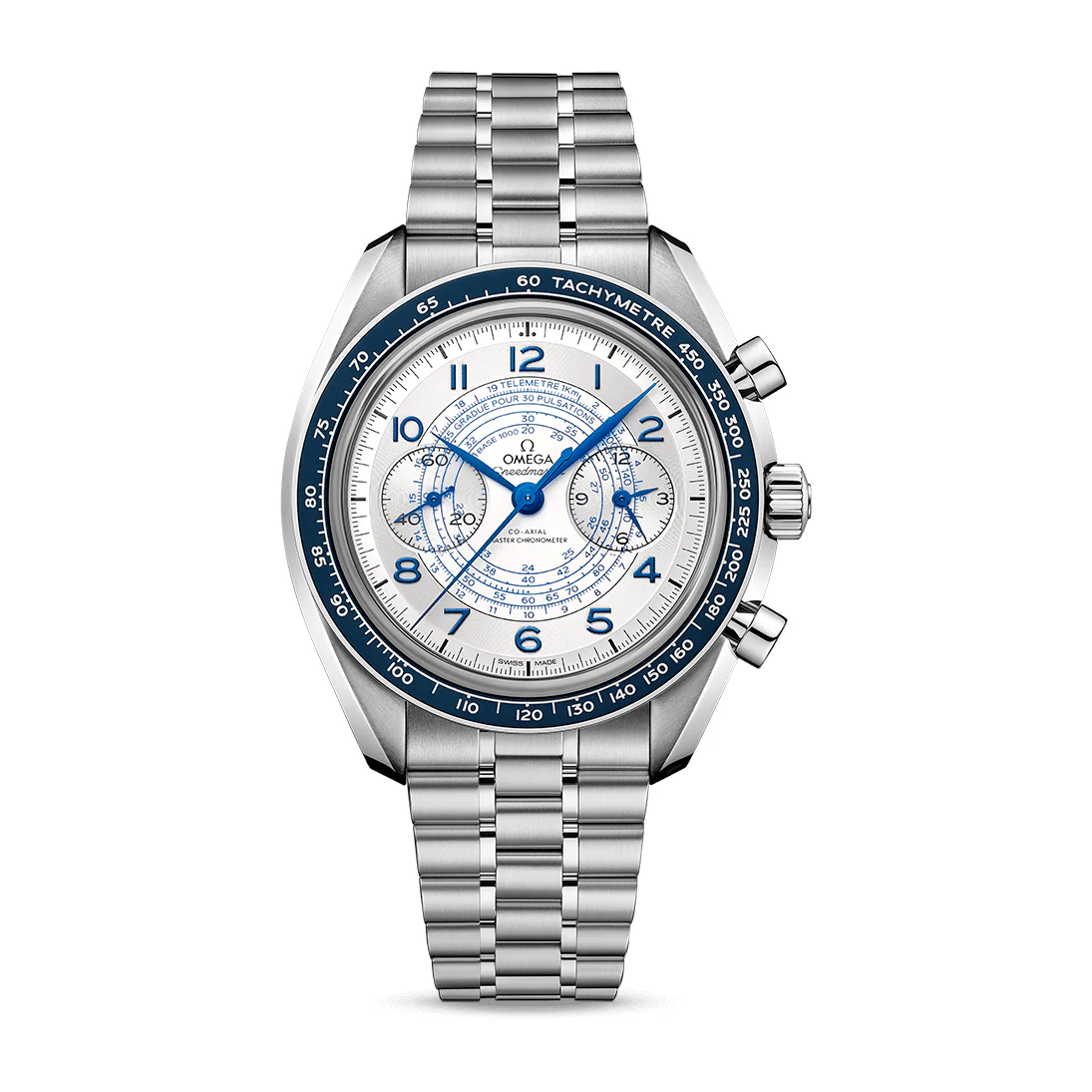 Omega Speedmaster Chronoscope Chronograph Watch, 43mm Silver Dial, 329.30.43.51.02.001