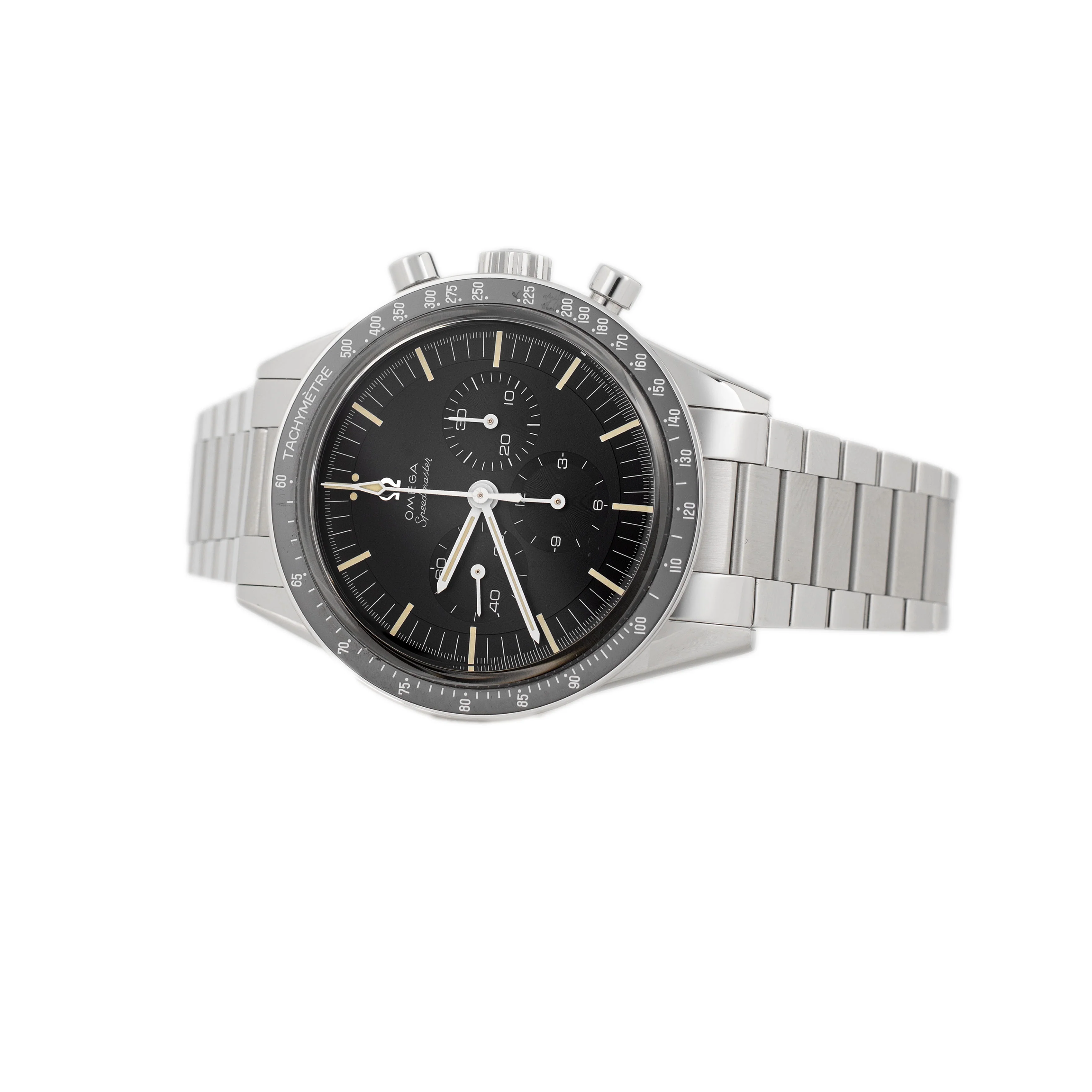 Omega Speedmaster Professional Ed White Edition Calibre 321 Stainless Steel Black Dial 39.7mm 311.30.40.30.01.001 Full Set - Image 3