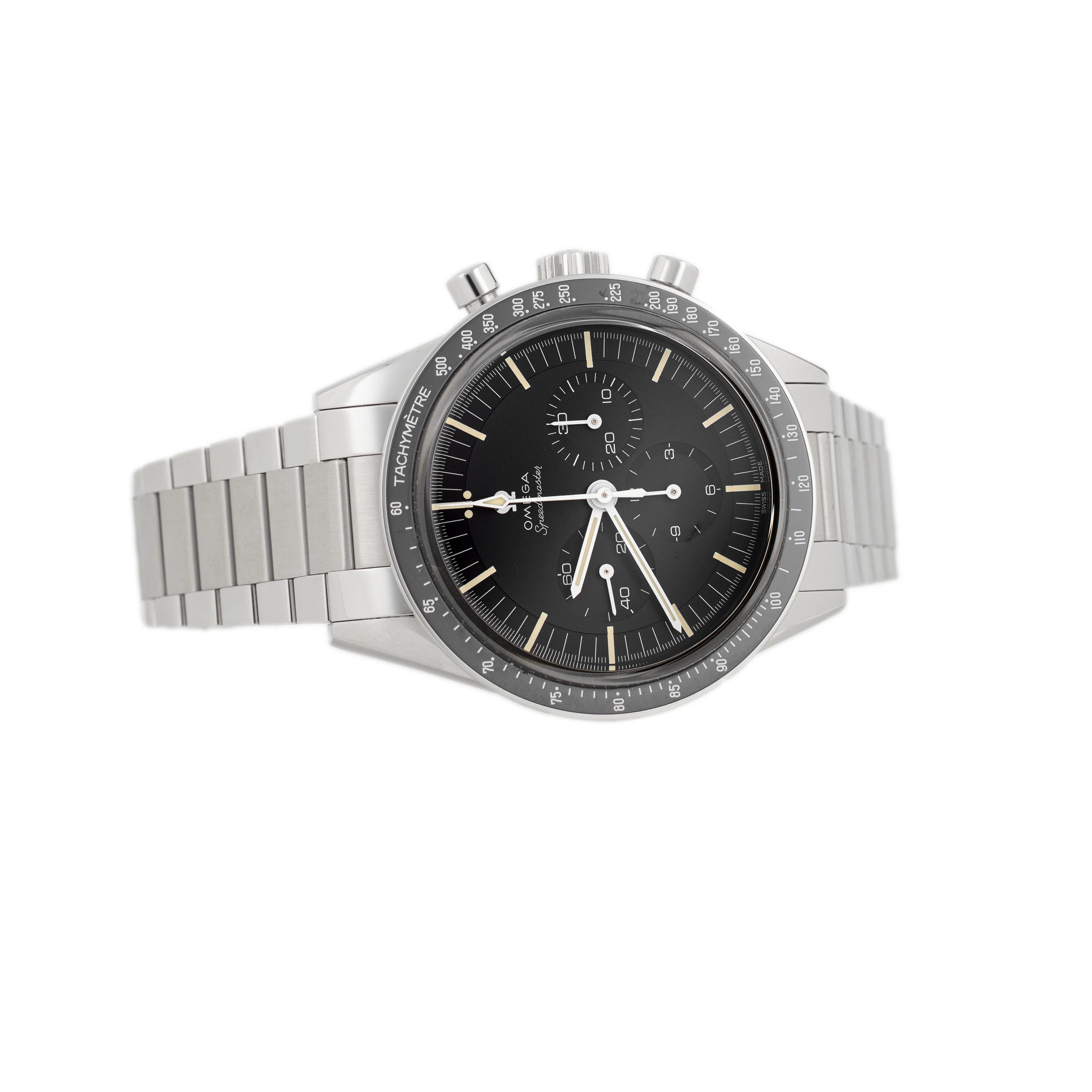 Omega Speedmaster Professional Ed White Edition Calibre 321 Stainless Steel Black Dial 39.7mm 311.30.40.30.01.001 Full Set - Image 4