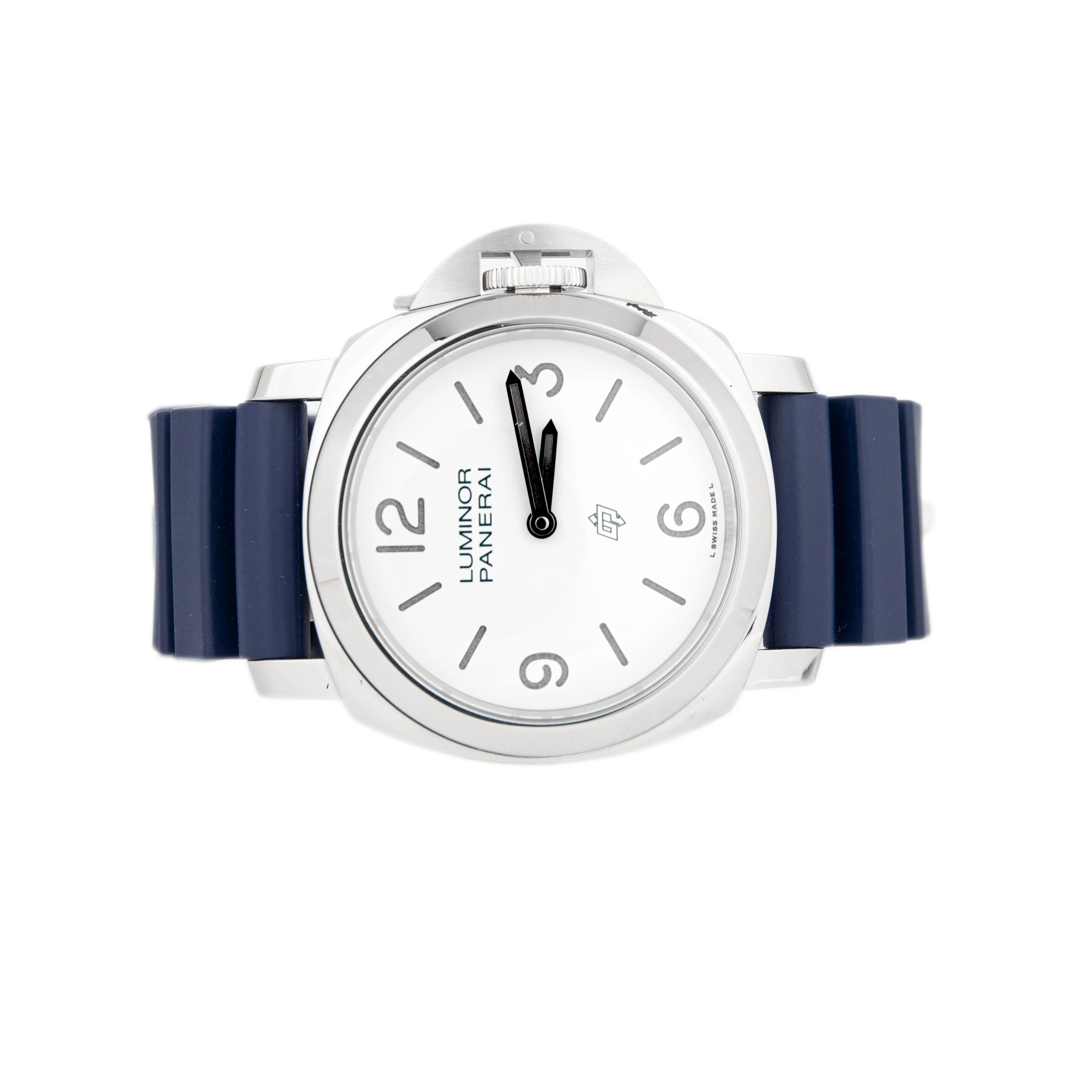 Panerai Luminor Base Logo Stainless Steel White Dial 44mm White Dial PAM01087 Full Set - Image 2