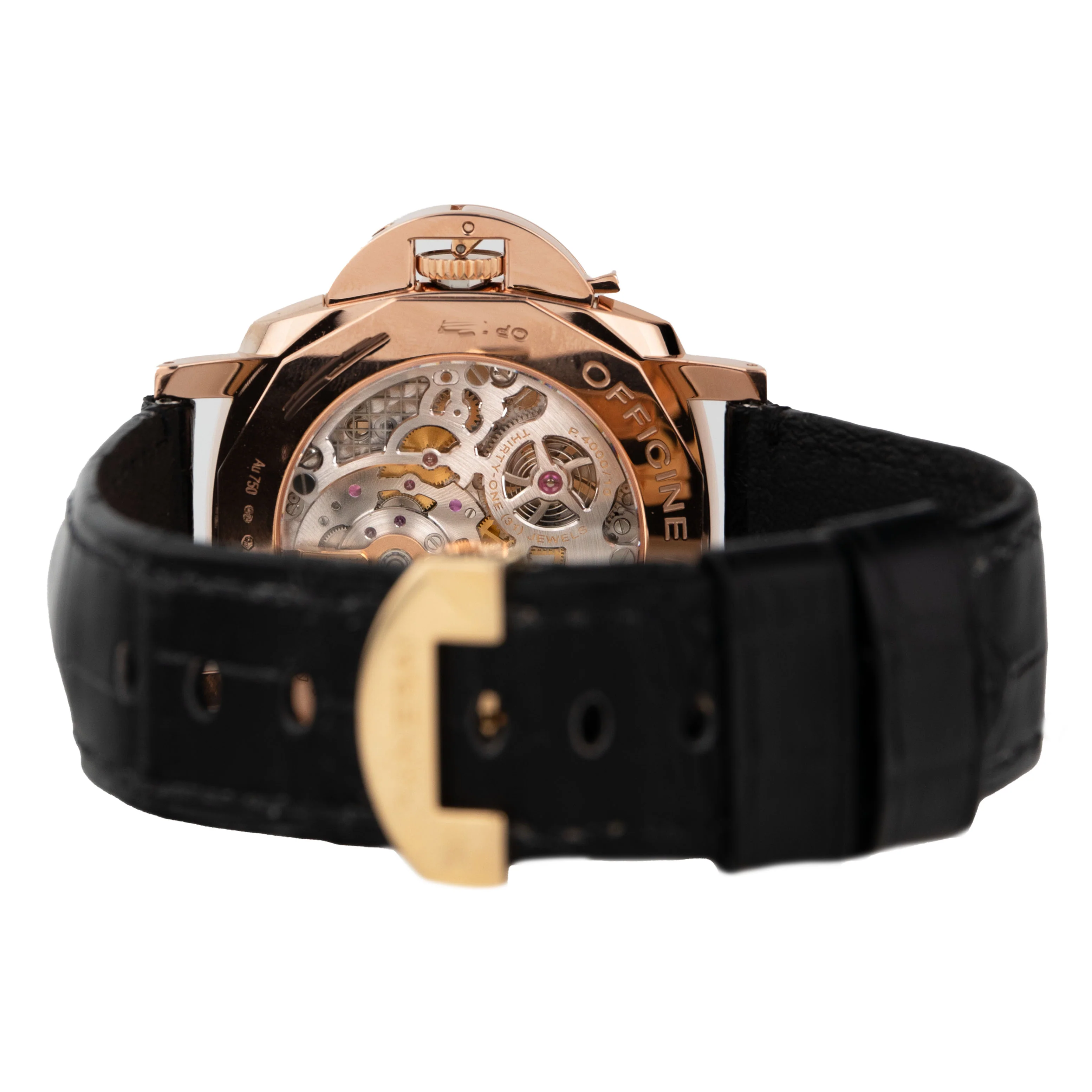 Panerai Luminor Due Rose Gold Gray Dial 45mm Pam00675 - Image 5