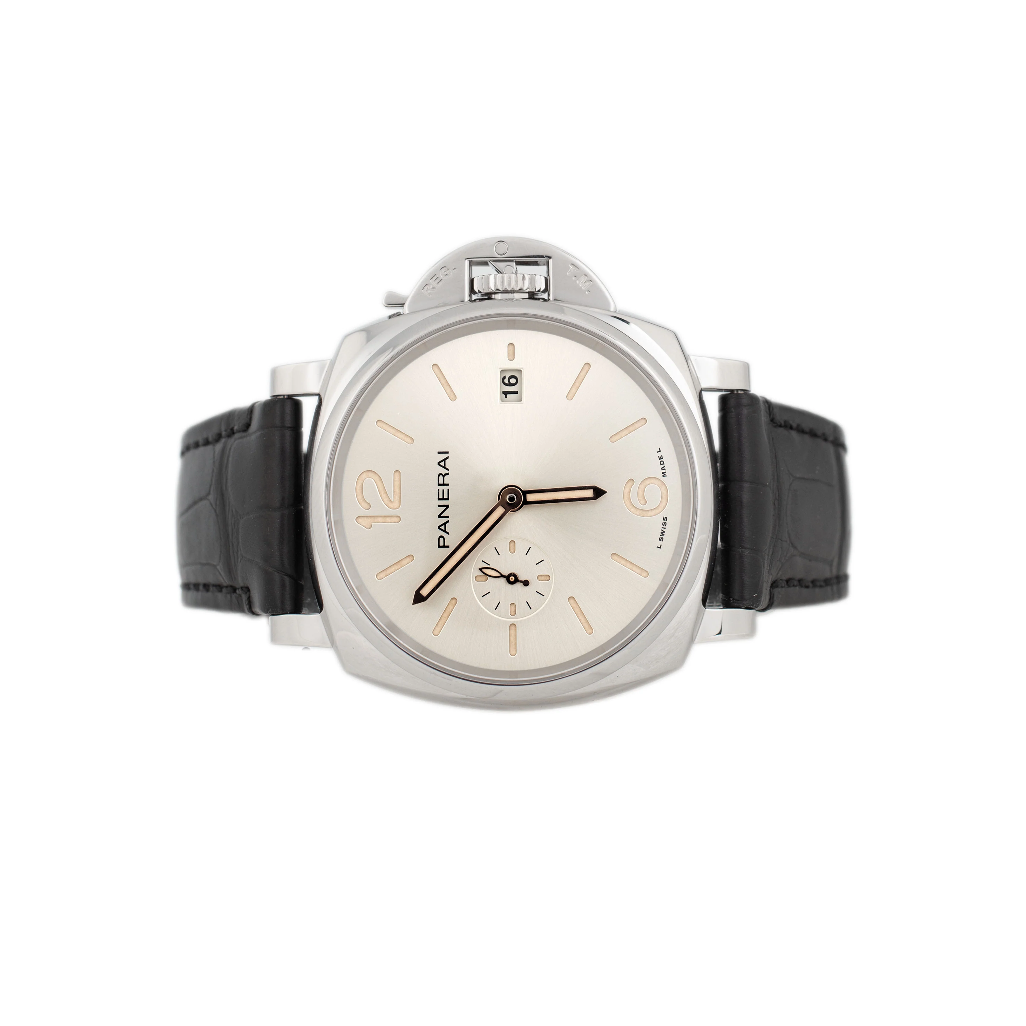 Panerai Luminor Due Stainless Steel Champagne Dial 42mm PAM01672 Full Set - Image 2