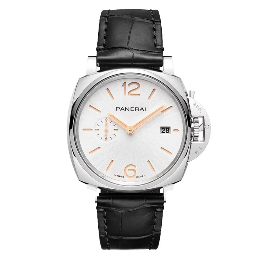 Panerai Luminor Due Watch, 42mm Silver Dial, PAM01388