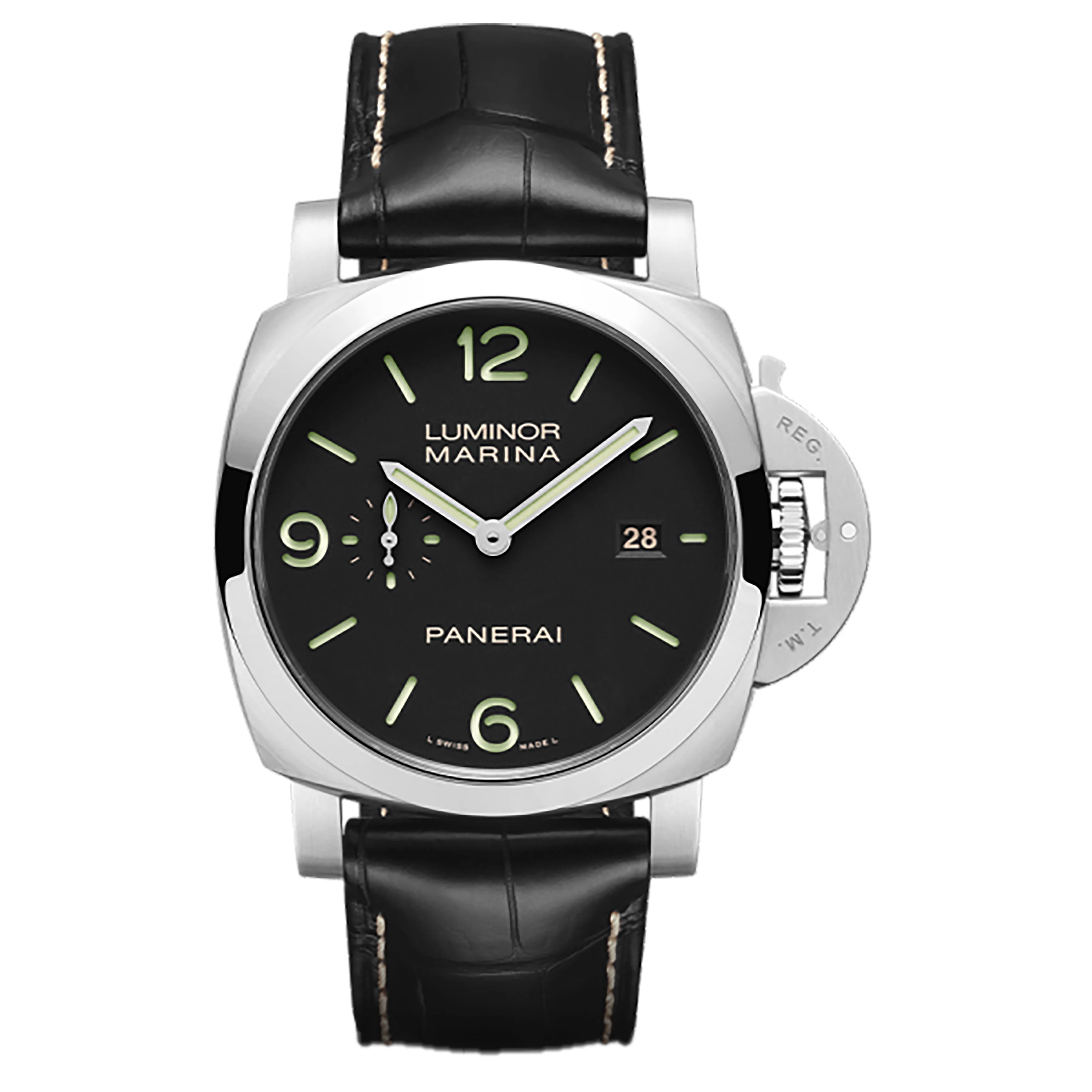 Panerai Luminor Marina Watch, 44mm Black Dial, PAM03312