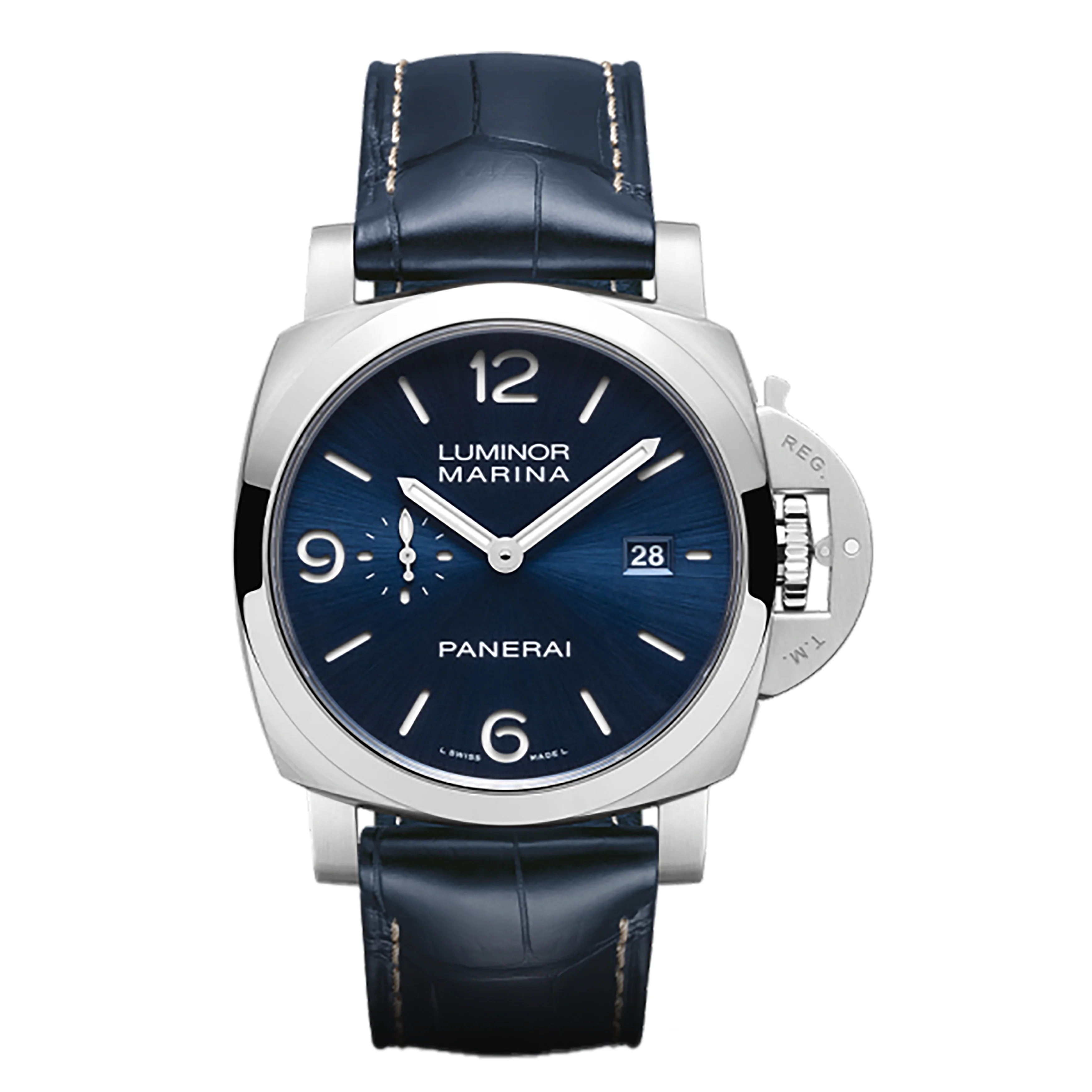 Panerai Luminor Marina Watch, 44mm Blue Dial, PAM03313