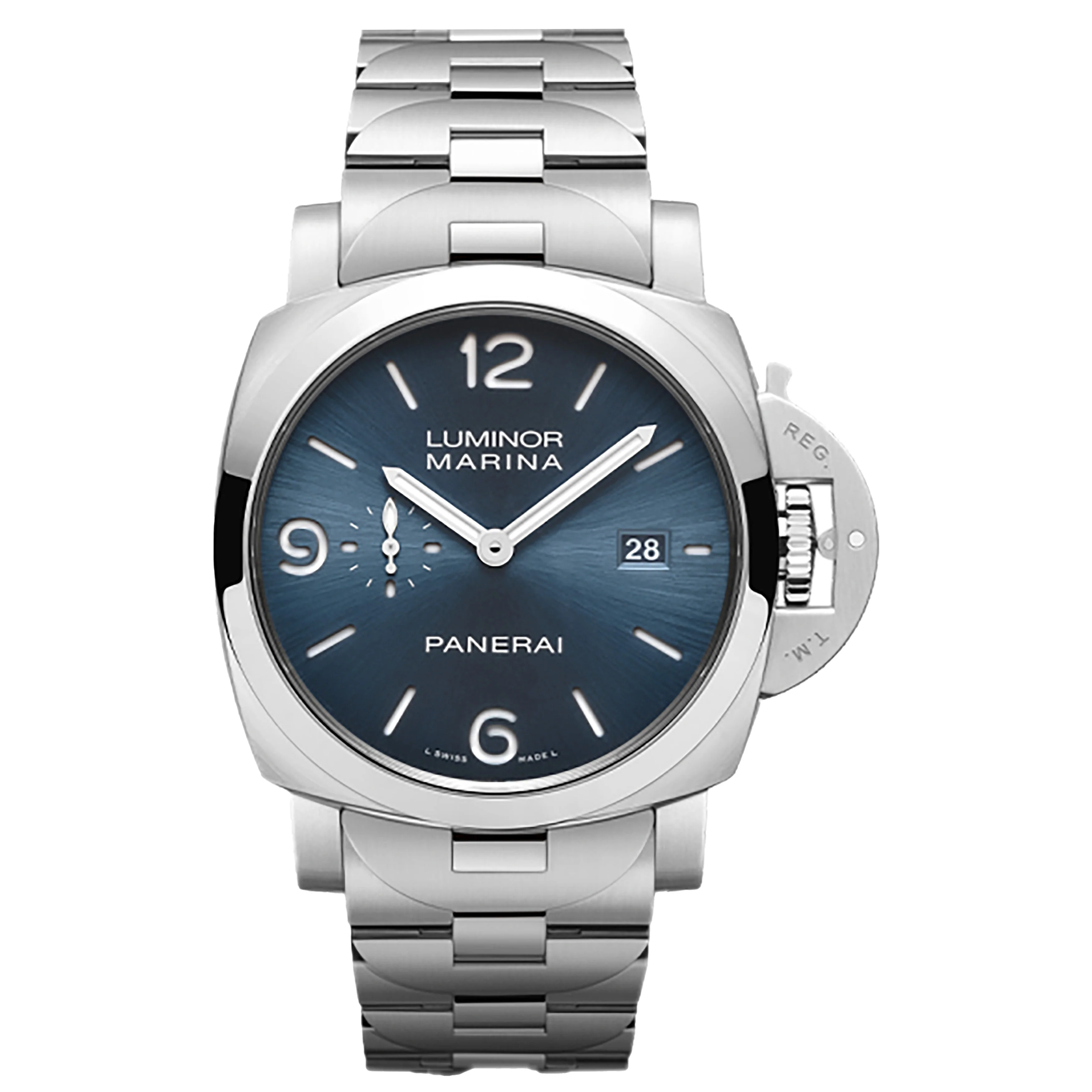 Panerai Luminor Marina Watch, 44mm Blue Dial, PAM03323