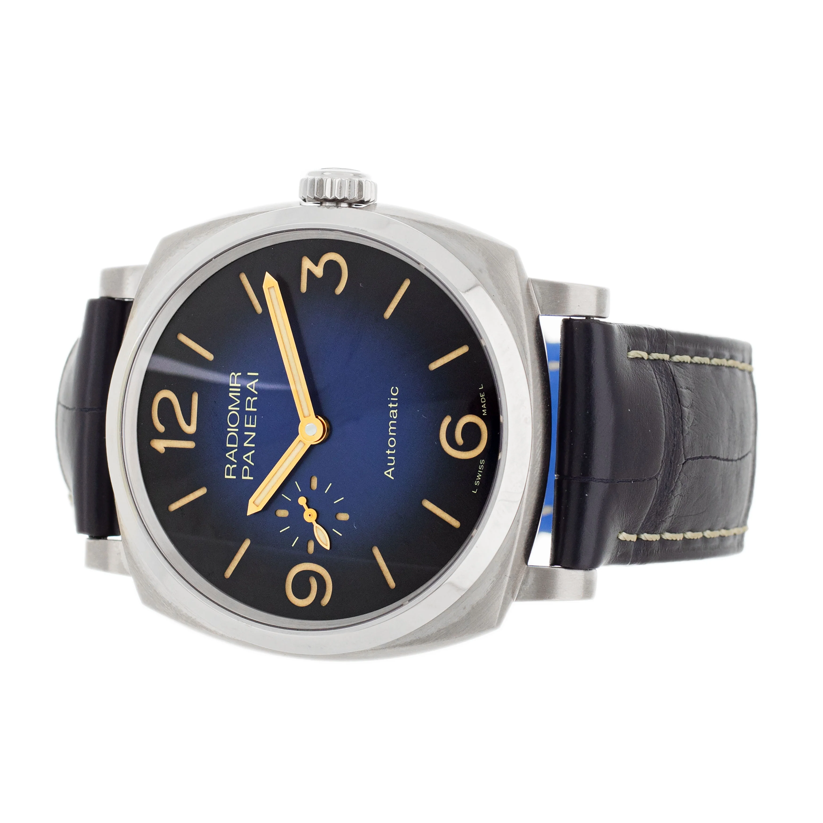Panerai Radiomir Mediterraneo Titanium Blue Dial 45mm PAM01078 - Image 3