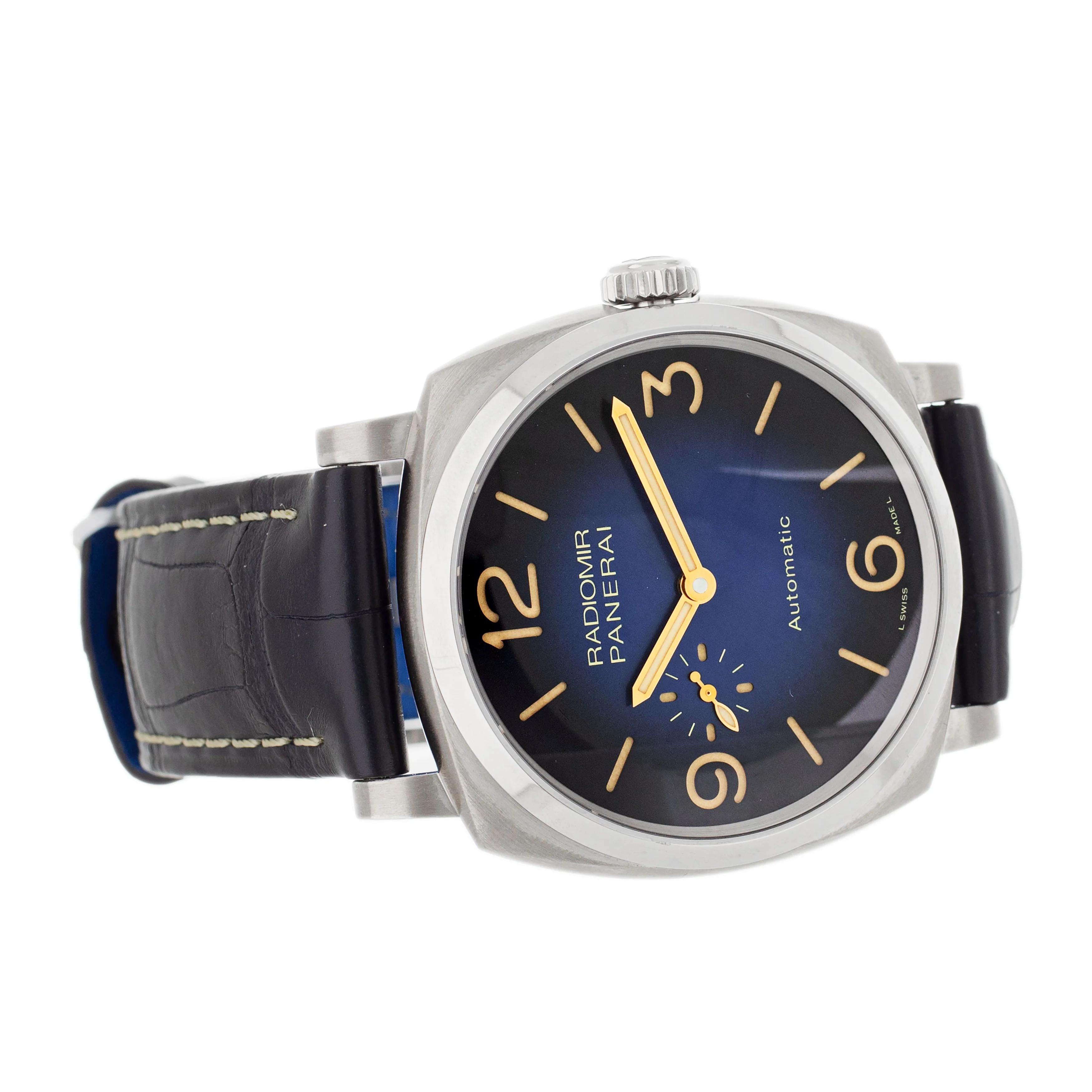 Panerai Radiomir Mediterraneo Titanium Blue Dial 45mm PAM01078 - Image 4
