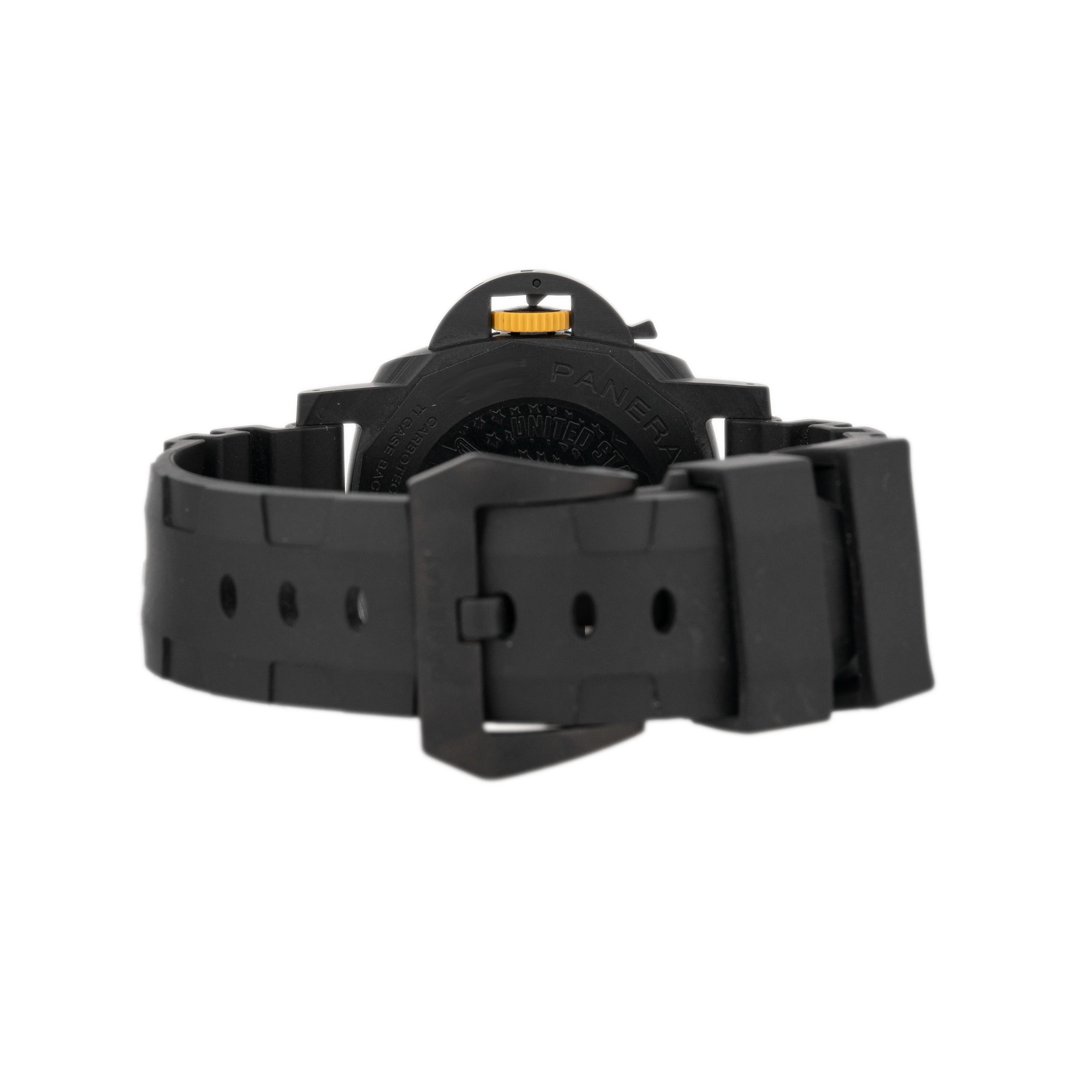 Panerai Submersible GMT Navy SEALs Carbon Black Dial 44mm PAM01324 Full Set - Image 5