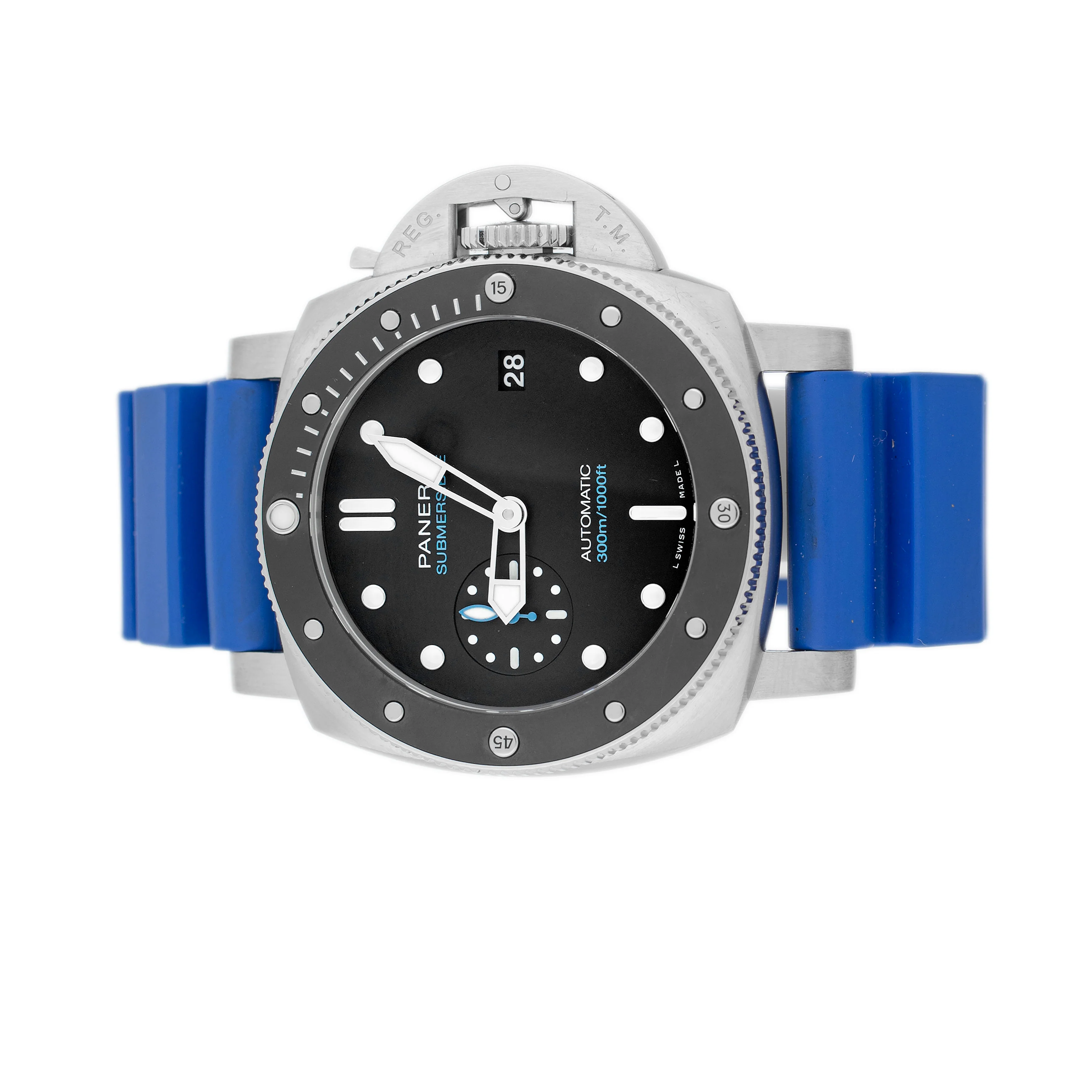 Panerai Submersible Stainless Steel Black Dial 42mm PAM02683 Full Set - Image 2
