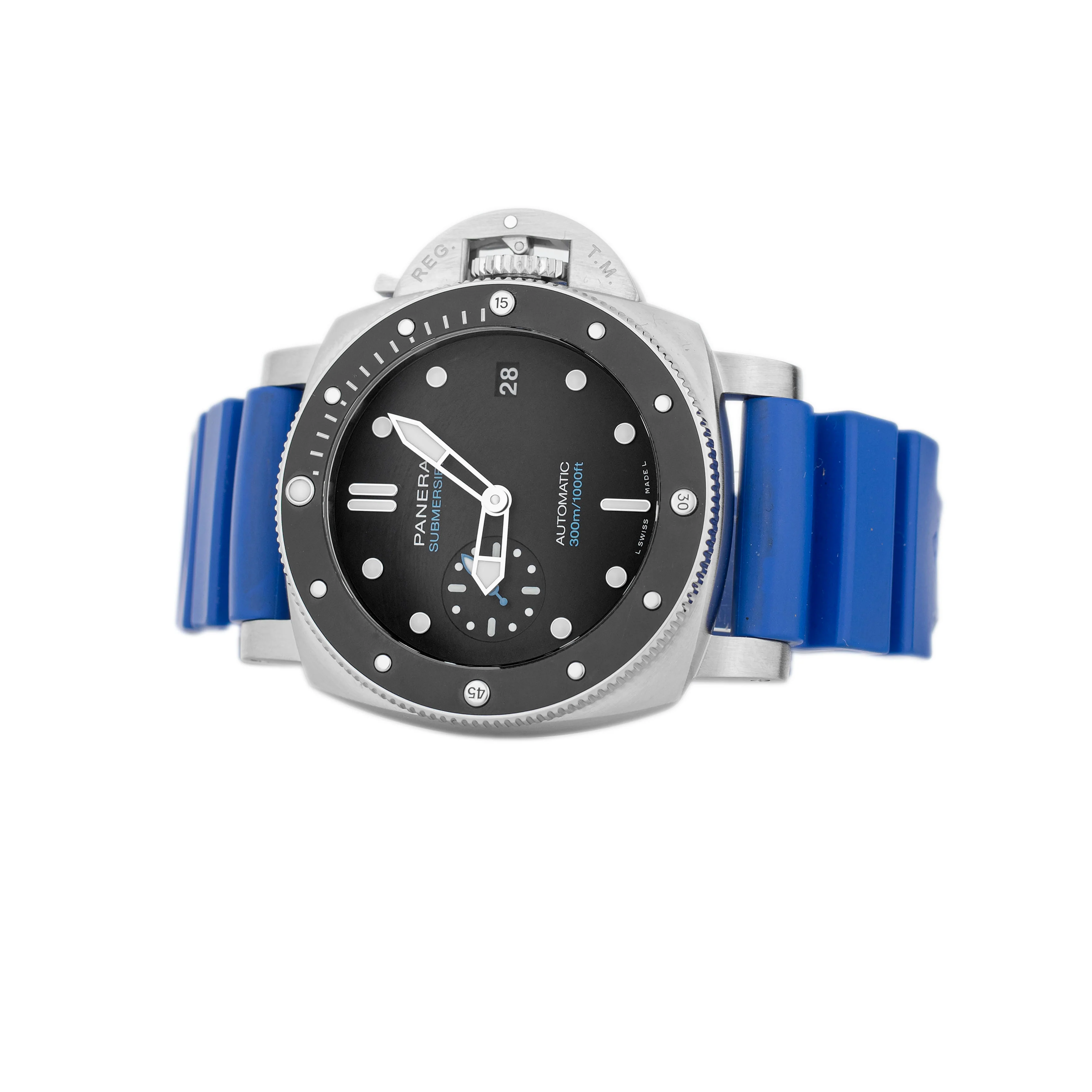 Panerai Submersible Stainless Steel Black Dial 42mm PAM02683 Full Set - Image 3