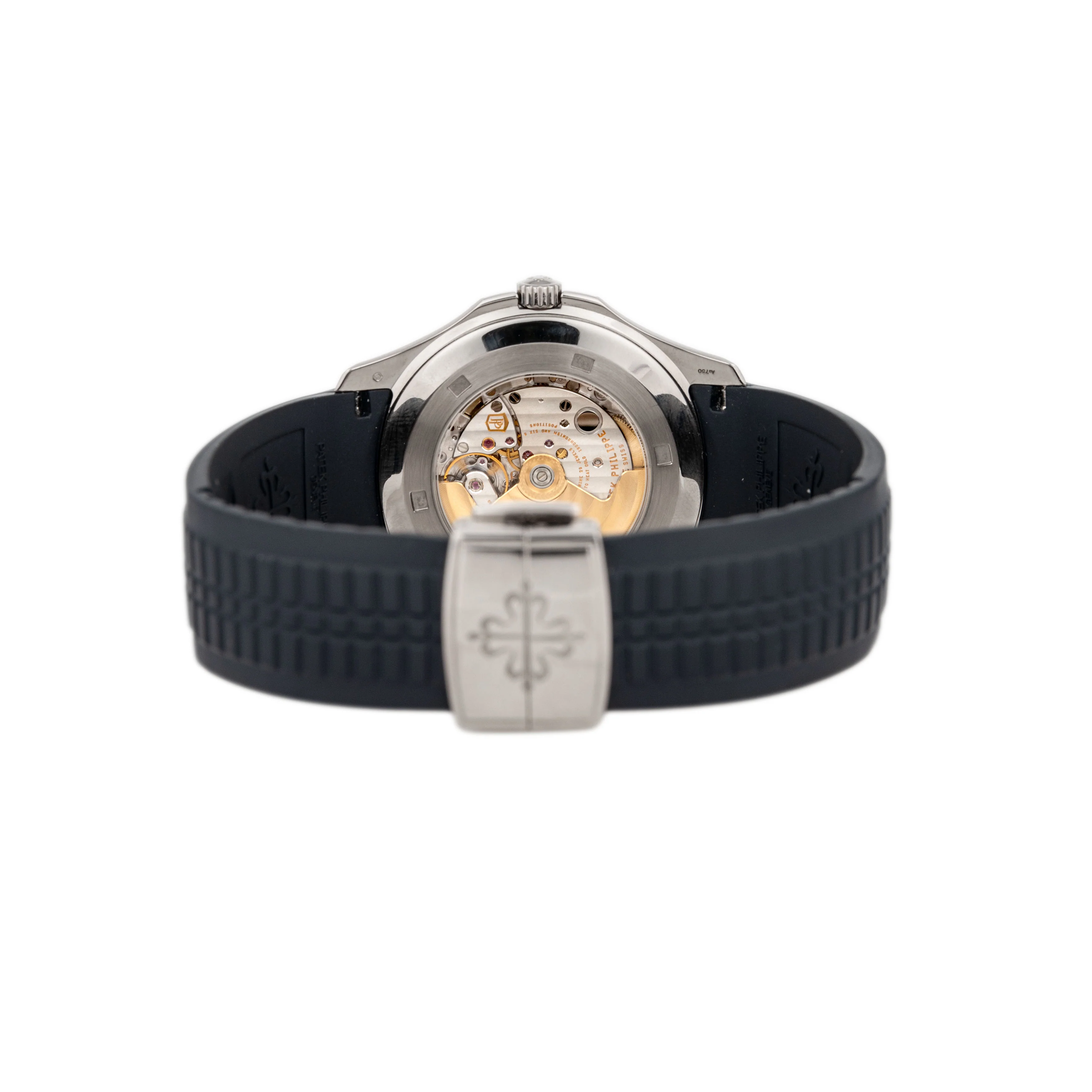 Patek Philippe Aquanaut White Gold Blue Dial 42mm 5168G-001 Full Set - Image 5