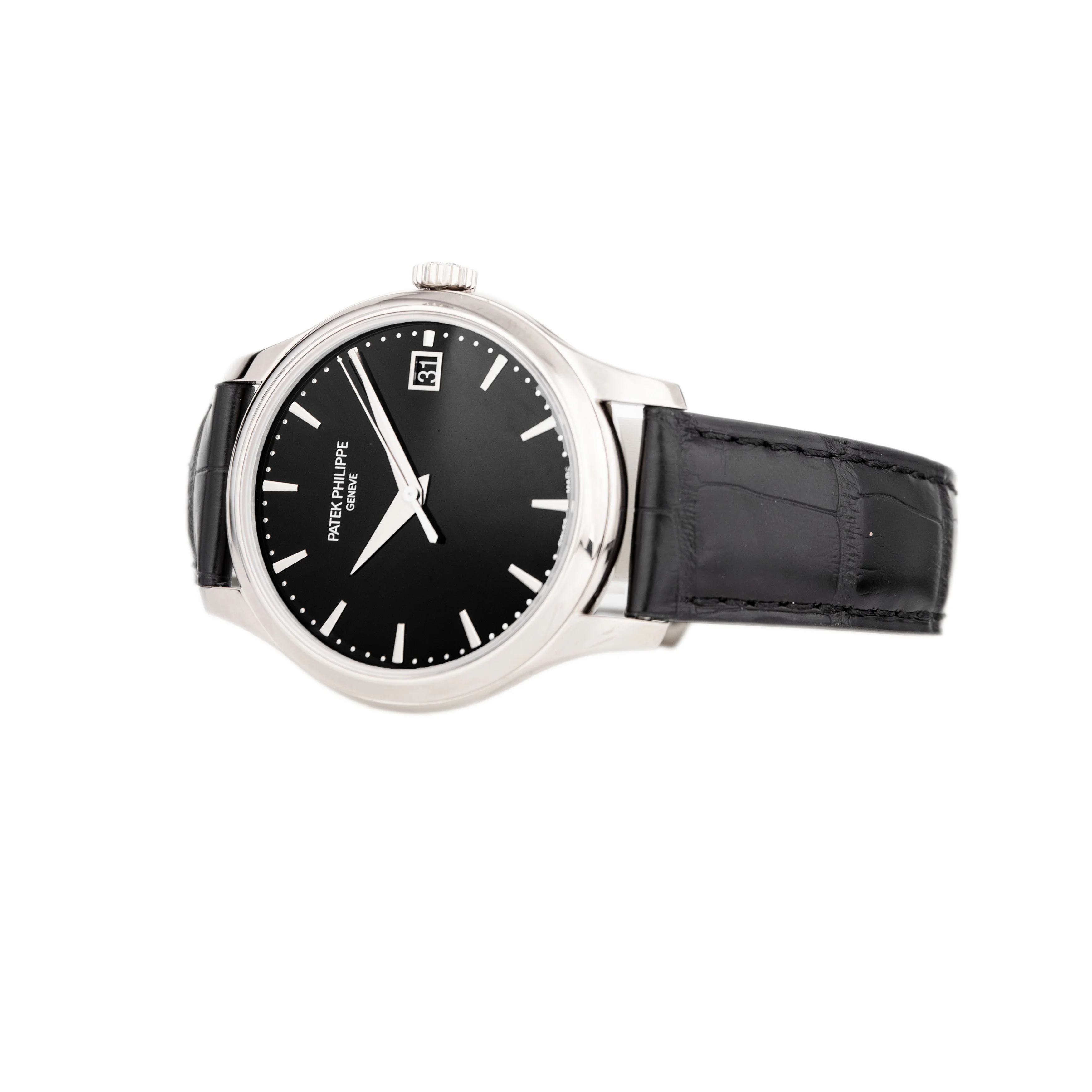 Patek Philippe Calatrava White Gold Black Dial 39mm 5227G-010 Full Set - Image 3