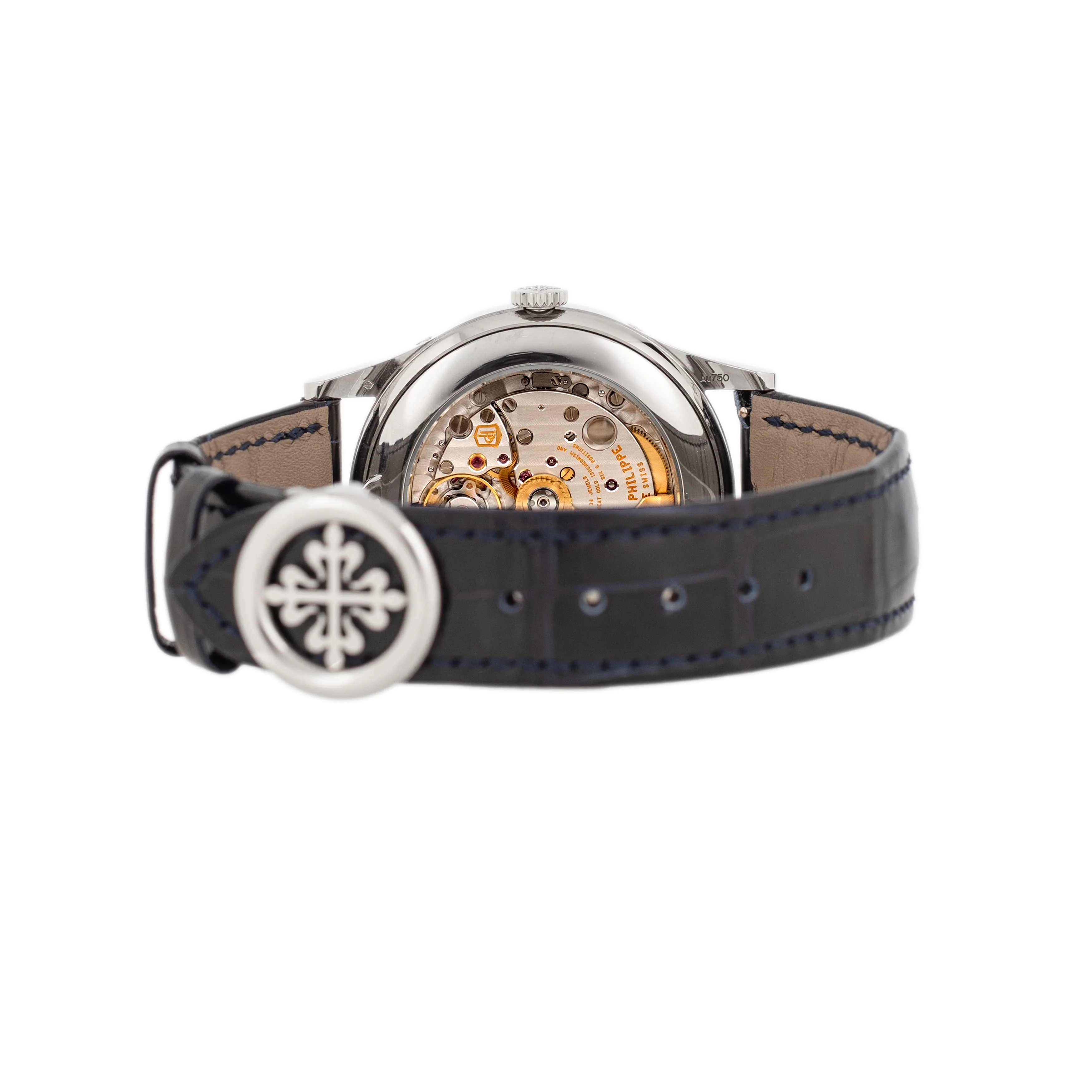 Patek Philippe Complications Annual Calendar Moonphase White Gold Blue Dial 38.5mm 5396G-017 - Image 5