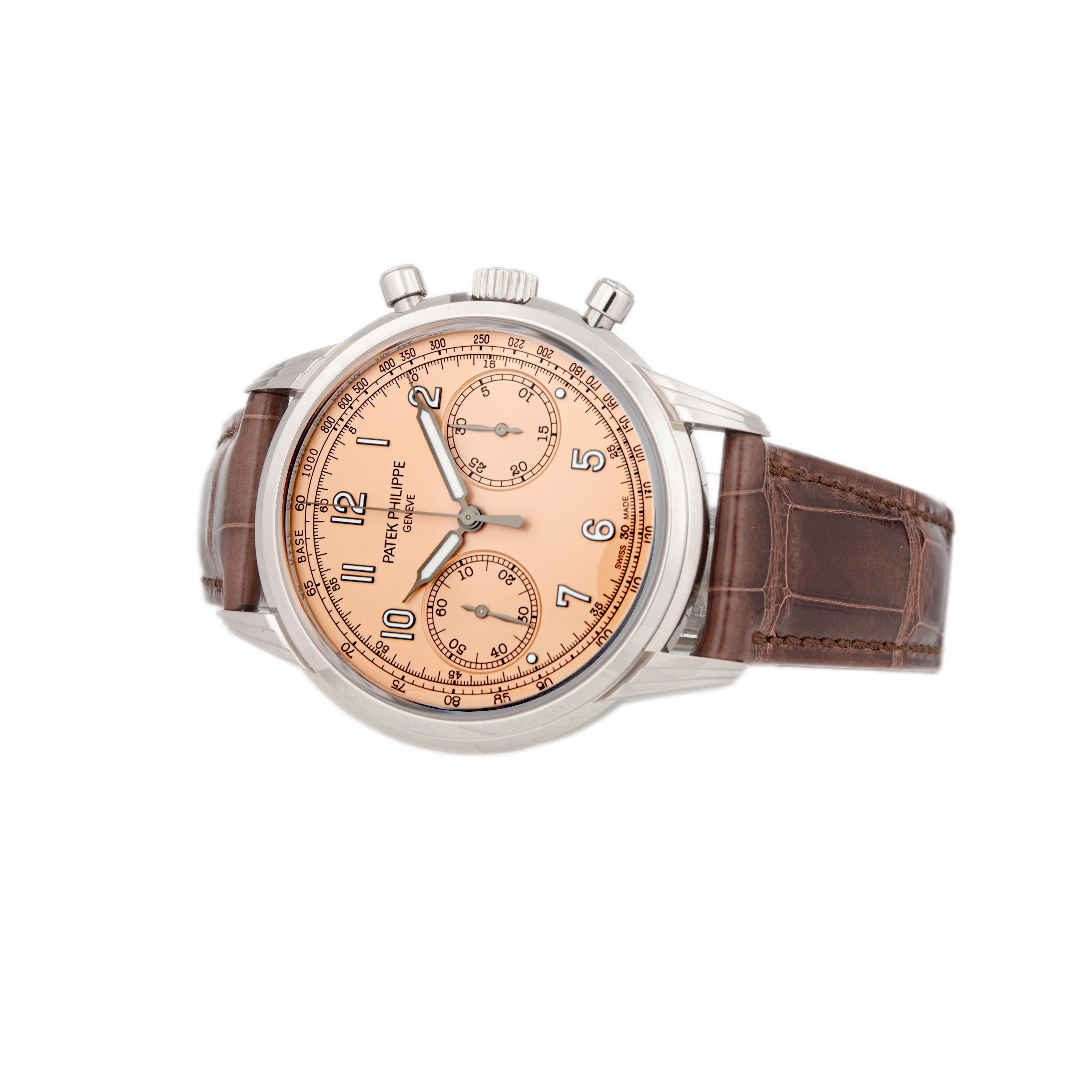 Patek Philippe Complications Chronograph White Gold Salmon Dial 41mm 5172G-010 Full Set - Image 3
