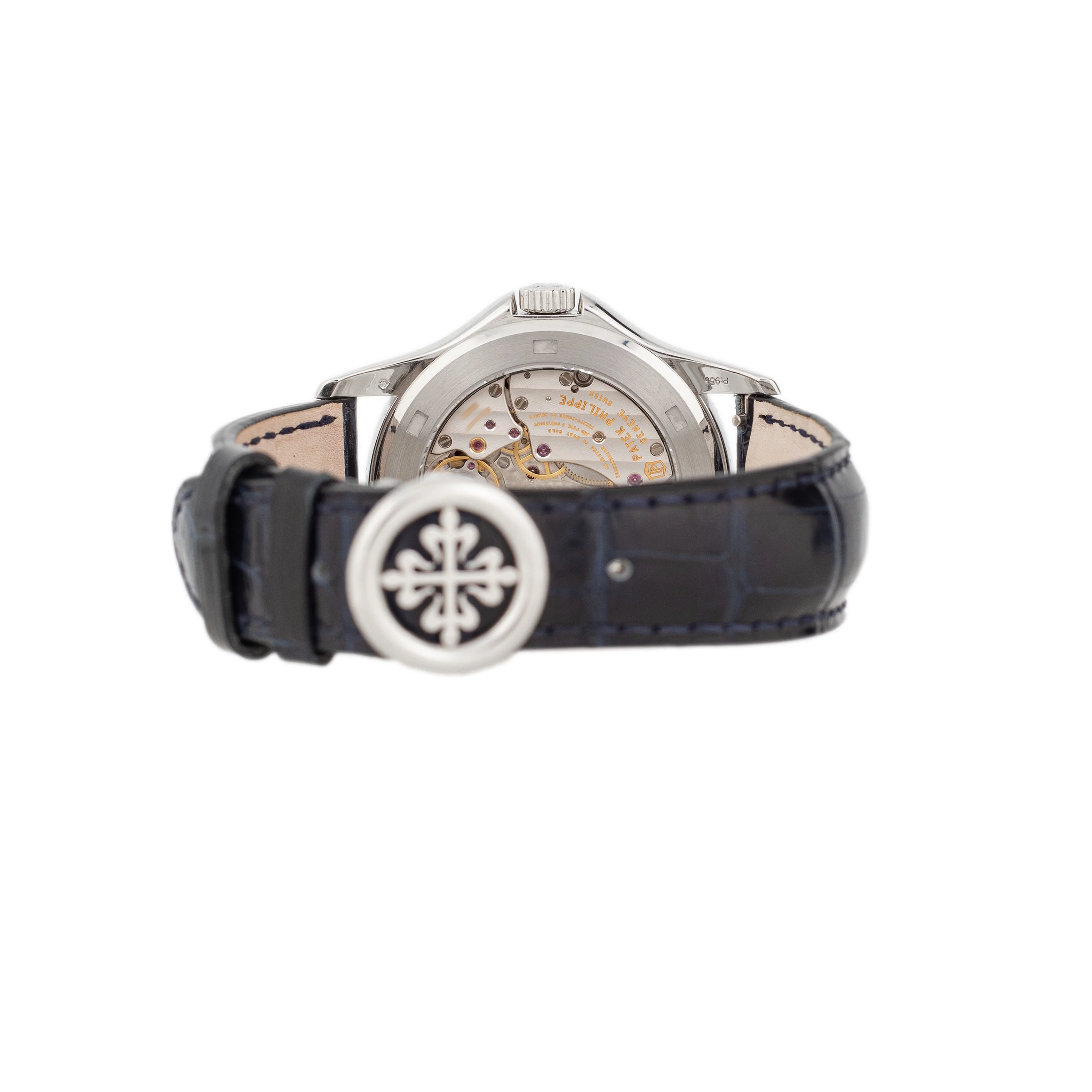 Patek Philippe Complications World Time Platinum Blue Dial 39.5mm 5130P Full Set - Image 5
