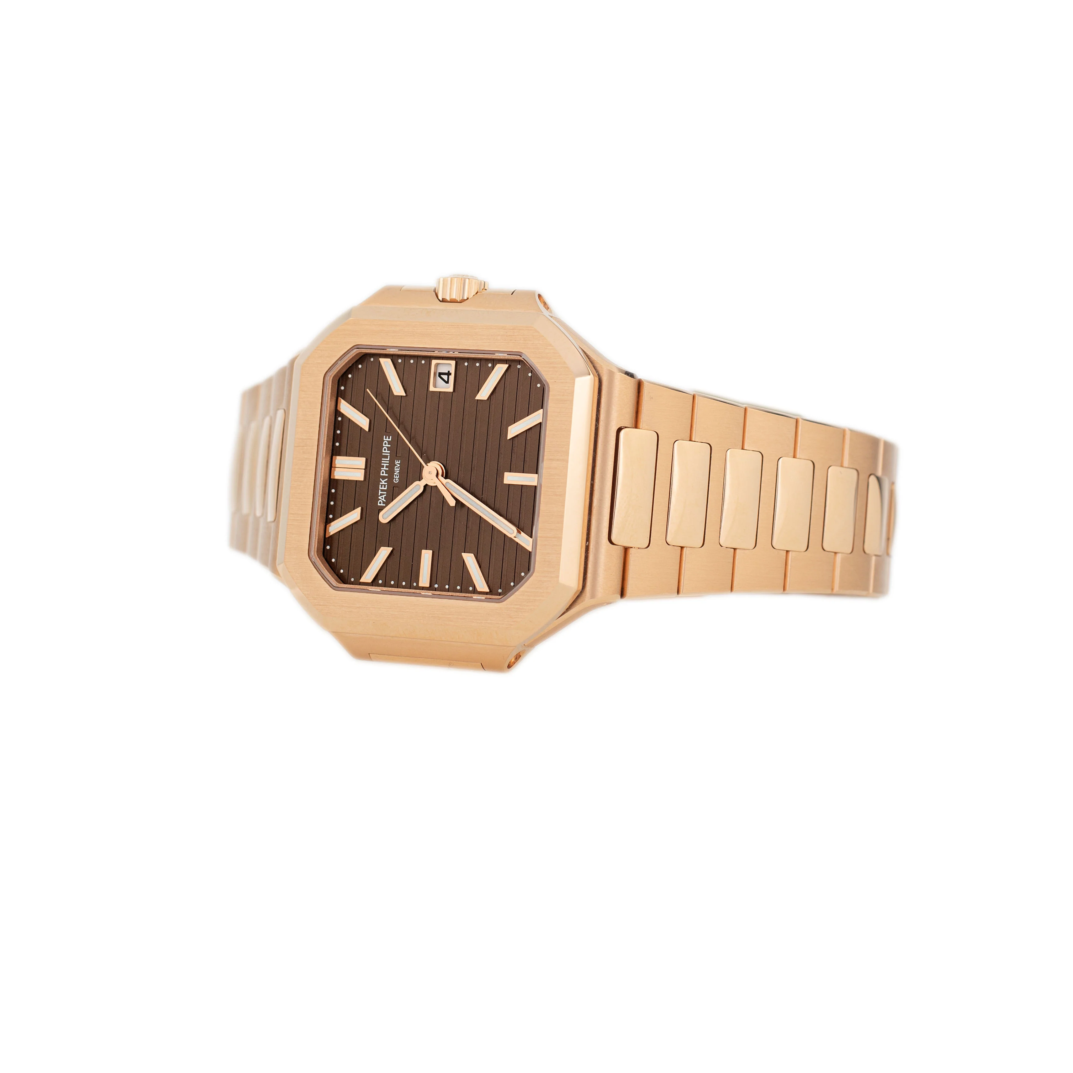 Patek Philippe Cubitus Rose Gold Brown Dial 40mm 7128/1R-001 - Image 3