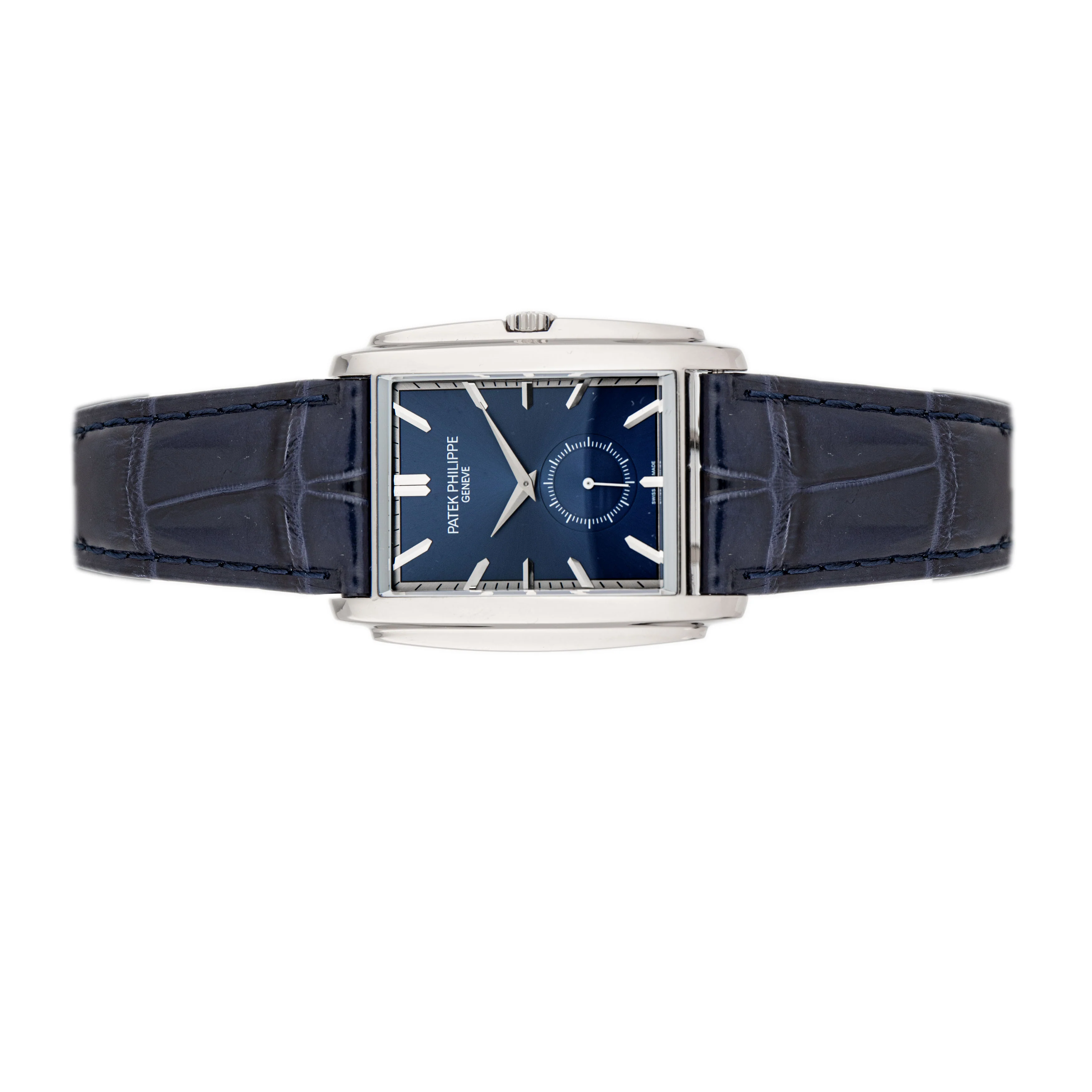 Patek Philippe Gondolo White Gold Blue Dial 43x33.4mm 5124G-011 Full Set - Image 2