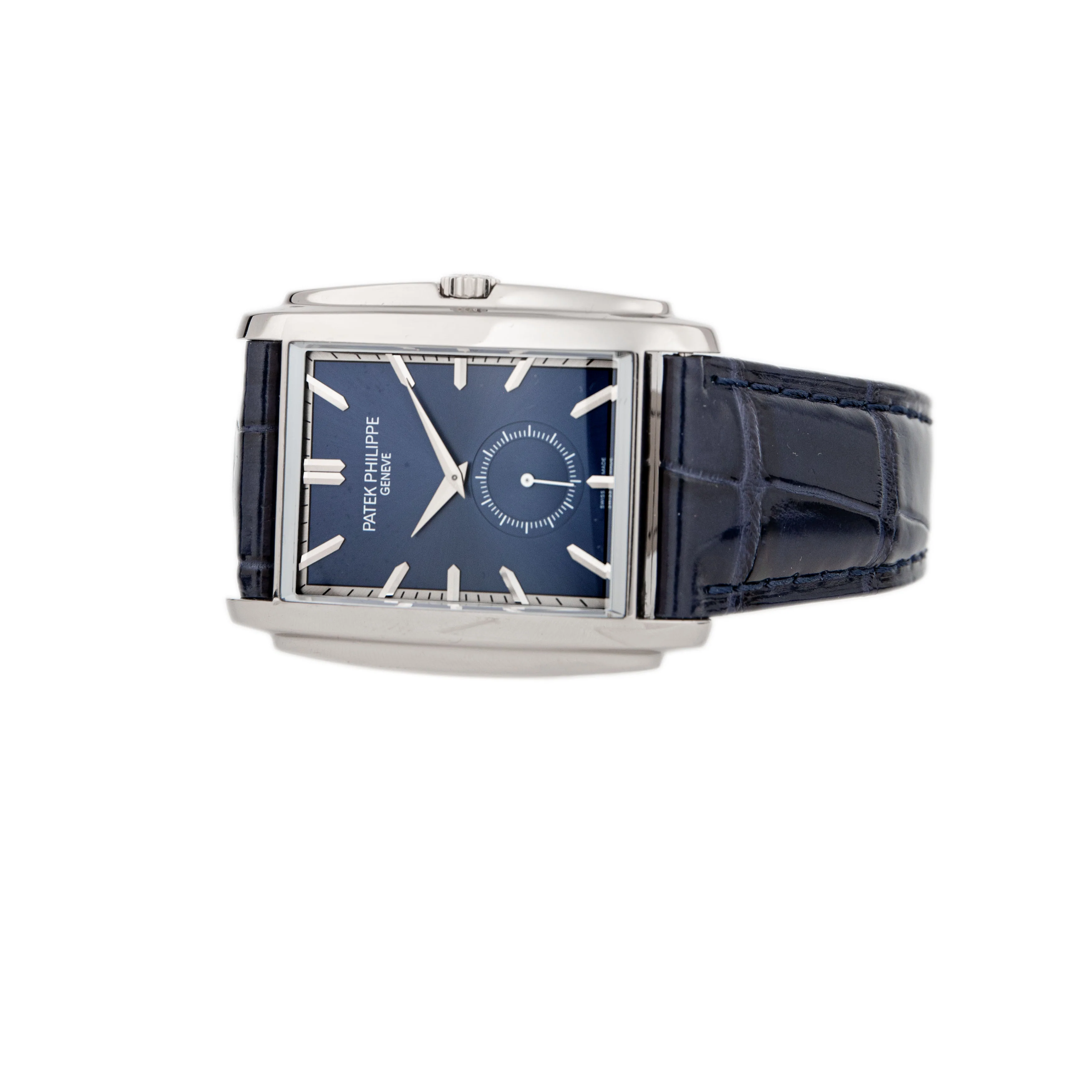 Patek Philippe Gondolo White Gold Blue Dial 43x33.4mm 5124G-011 Full Set - Image 3