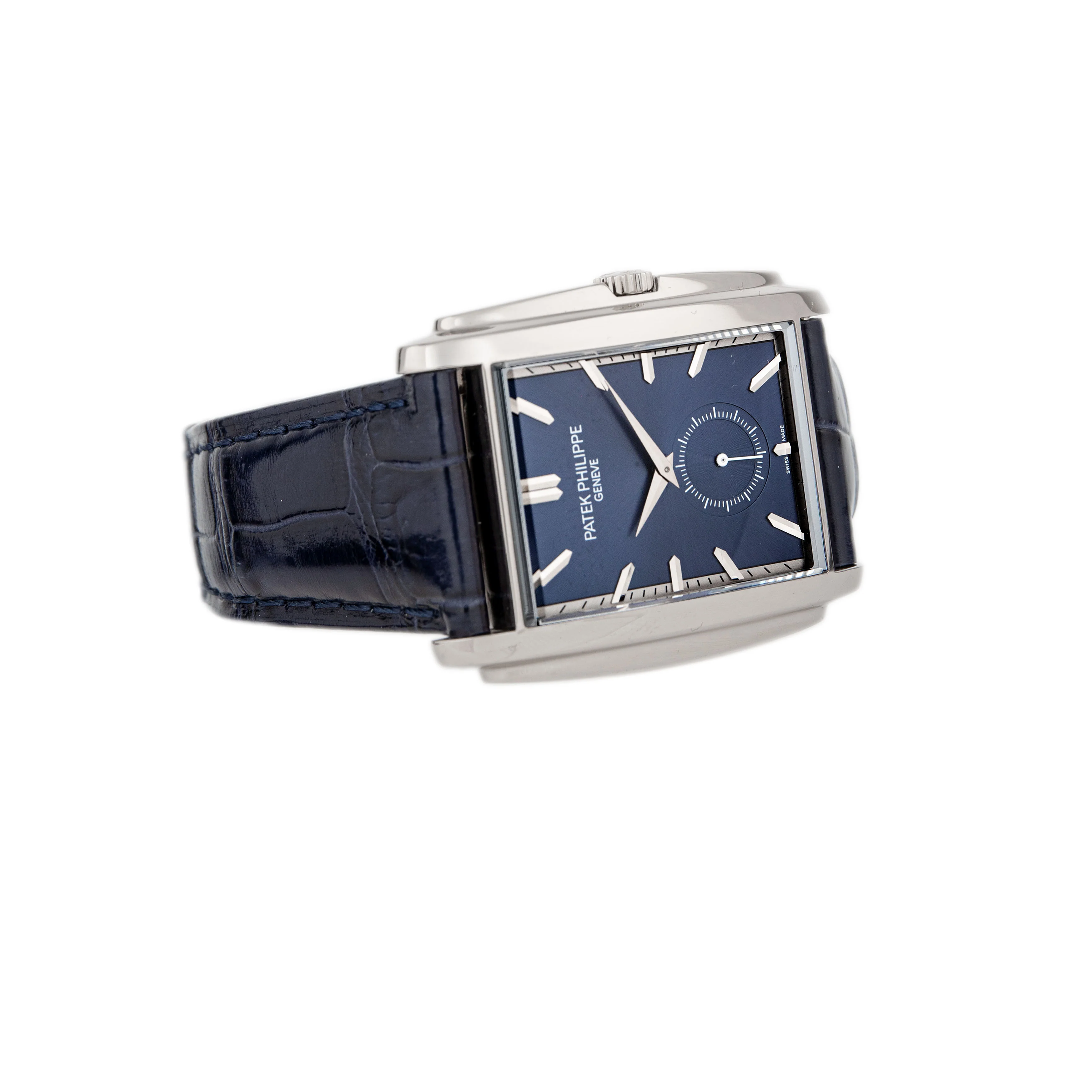 Patek Philippe Gondolo White Gold Blue Dial 43x33.4mm 5124G-011 Full Set - Image 4