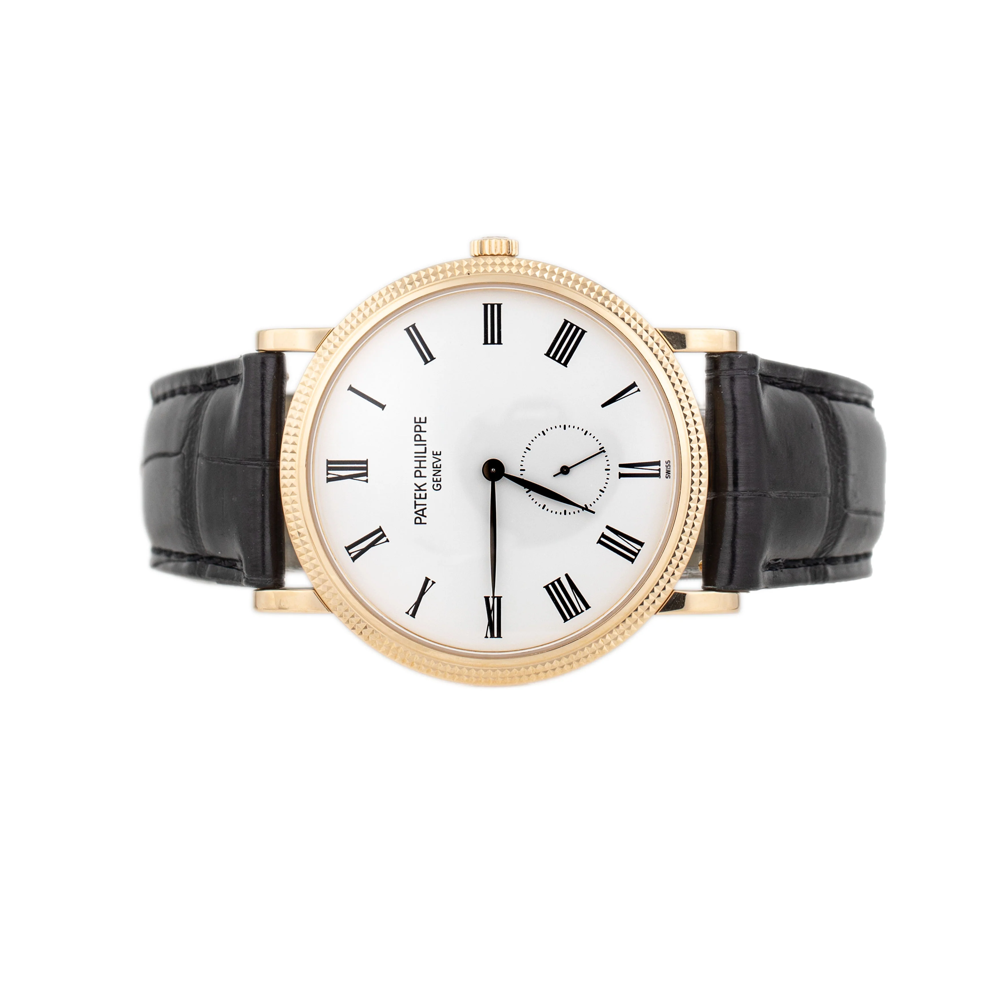 Patek Phillipe Calatrava Yellow Gold White Dial 39mm 5119J-001 Full Set - Image 2