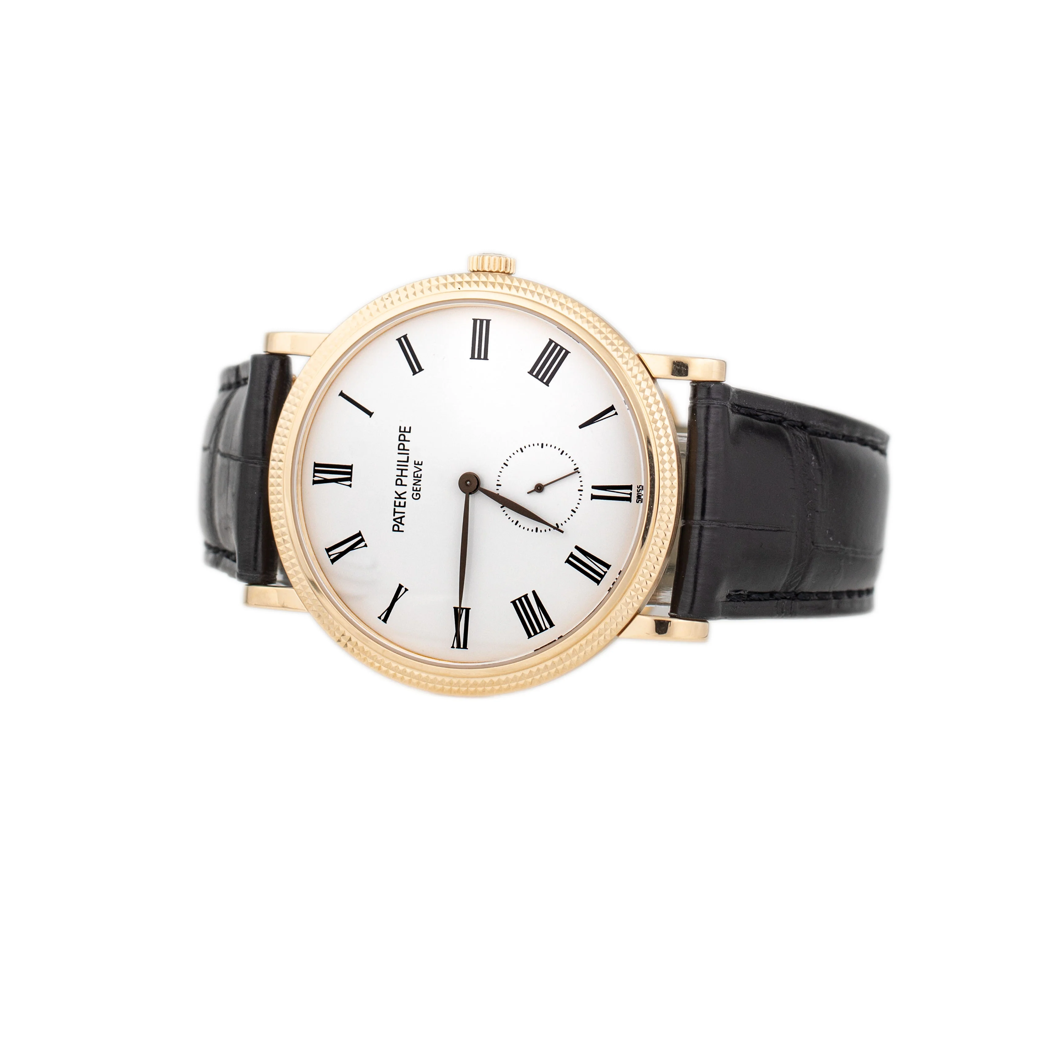 Patek Phillipe Calatrava Yellow Gold White Dial 39mm 5119J-001 Full Set - Image 3
