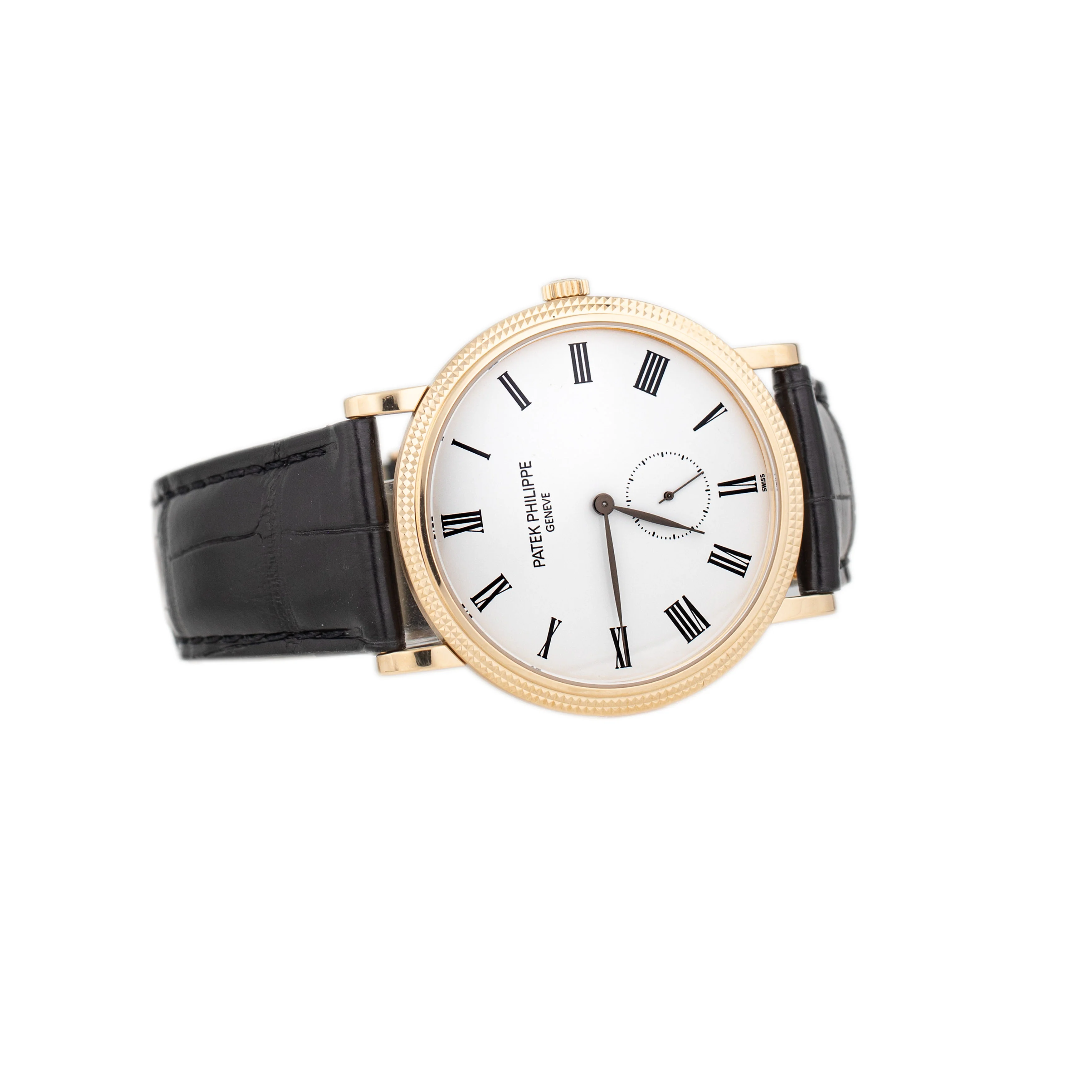 Patek Phillipe Calatrava Yellow Gold White Dial 39mm 5119J-001 Full Set - Image 4
