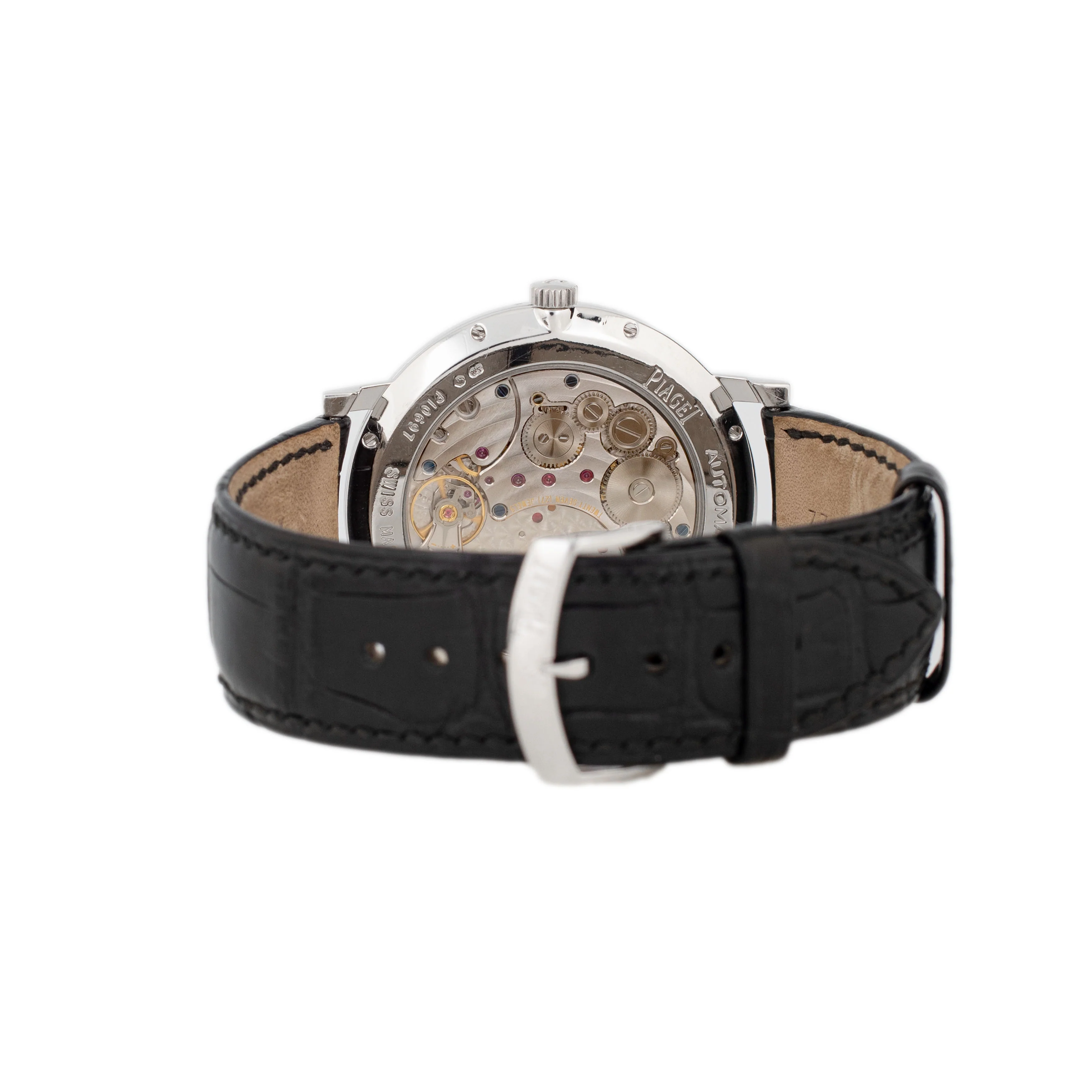 Piaget Altiplano White Gold Silver Dial 41mm P10697 Full Set - Image 5