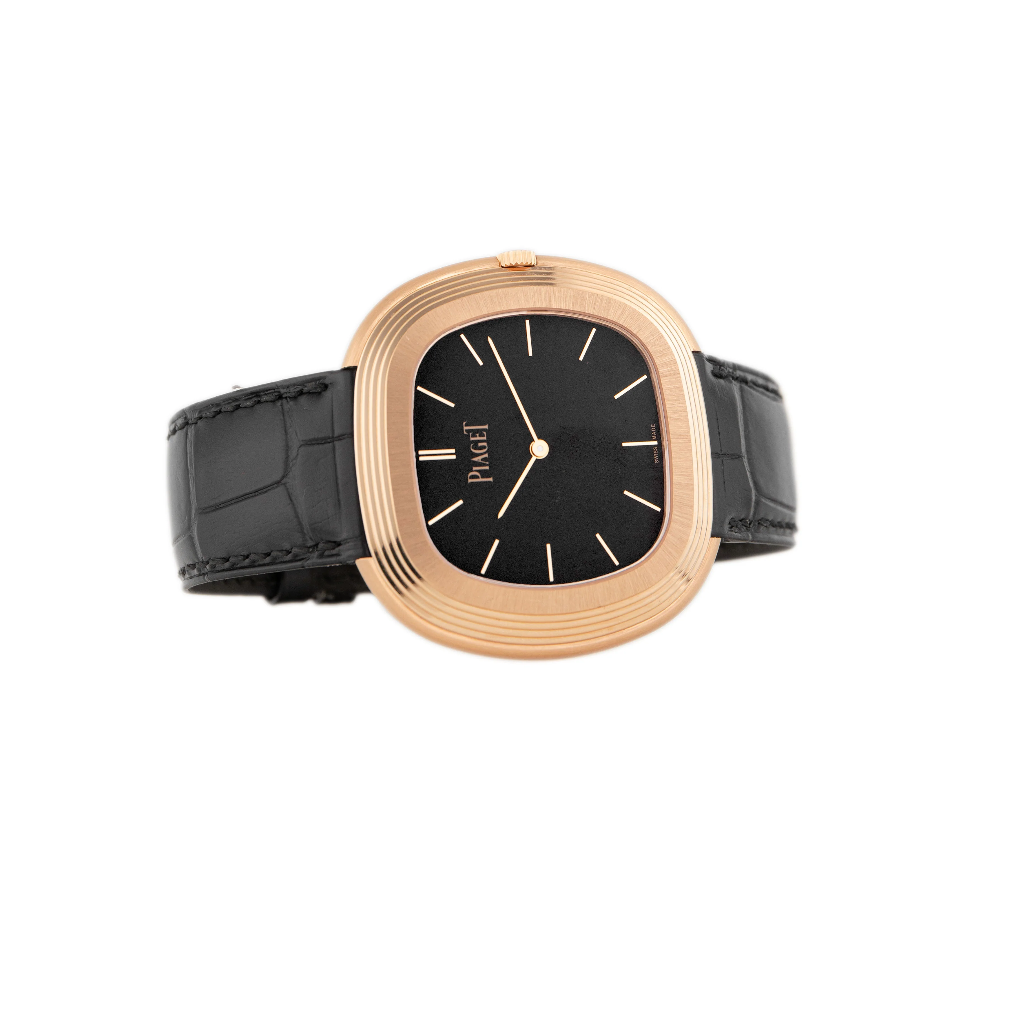 Piaget Andy Warhol Rose Gold Black Onyx Dial 45x43mm G0A50236 - Image 4