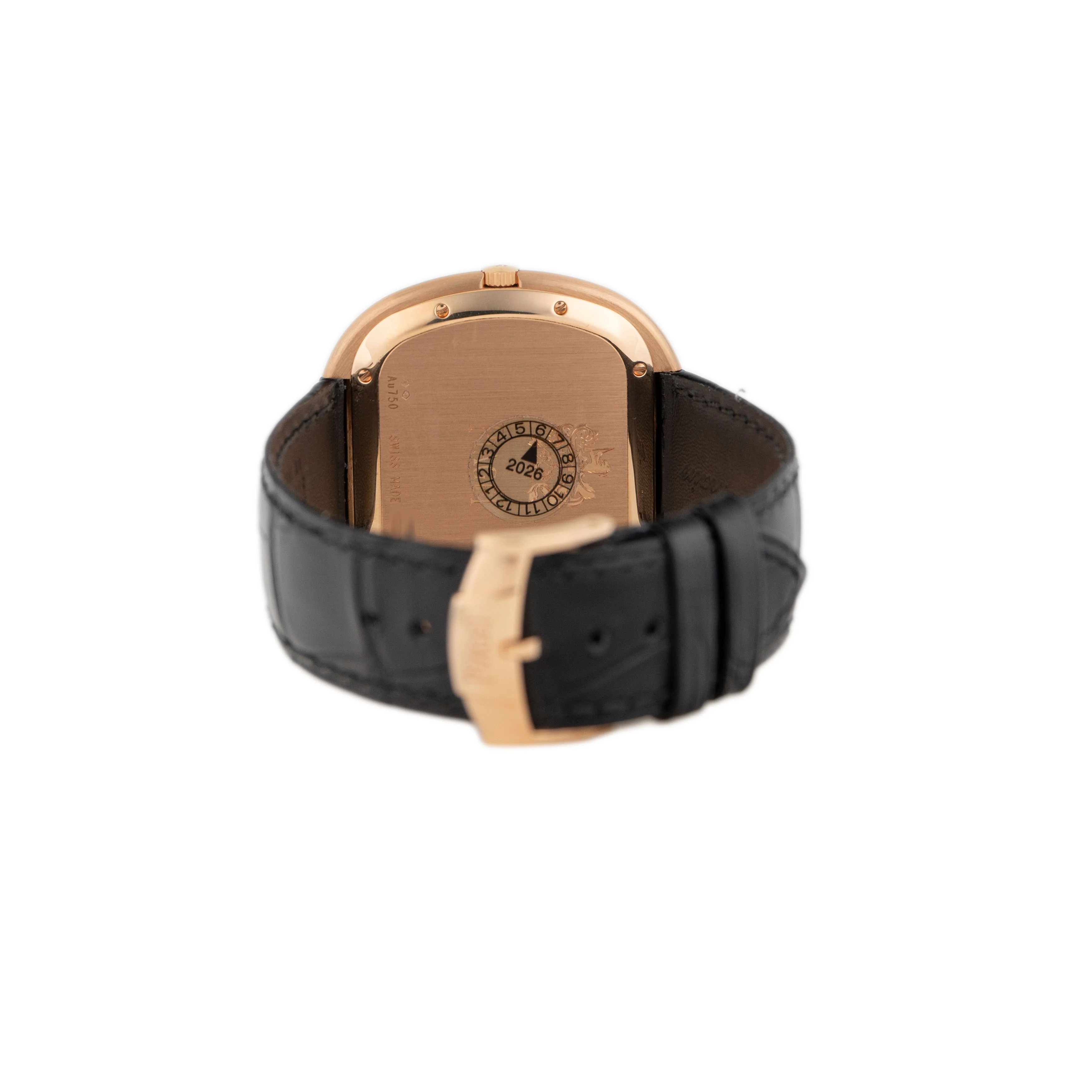 Piaget Andy Warhol Rose Gold Black Onyx Dial 45x43mm G0A50236 - Image 5